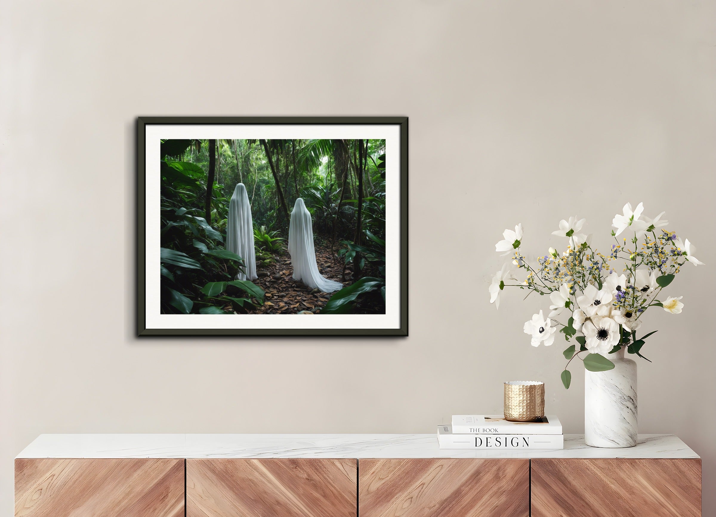 Poster with metal frame: Realistic photography, 