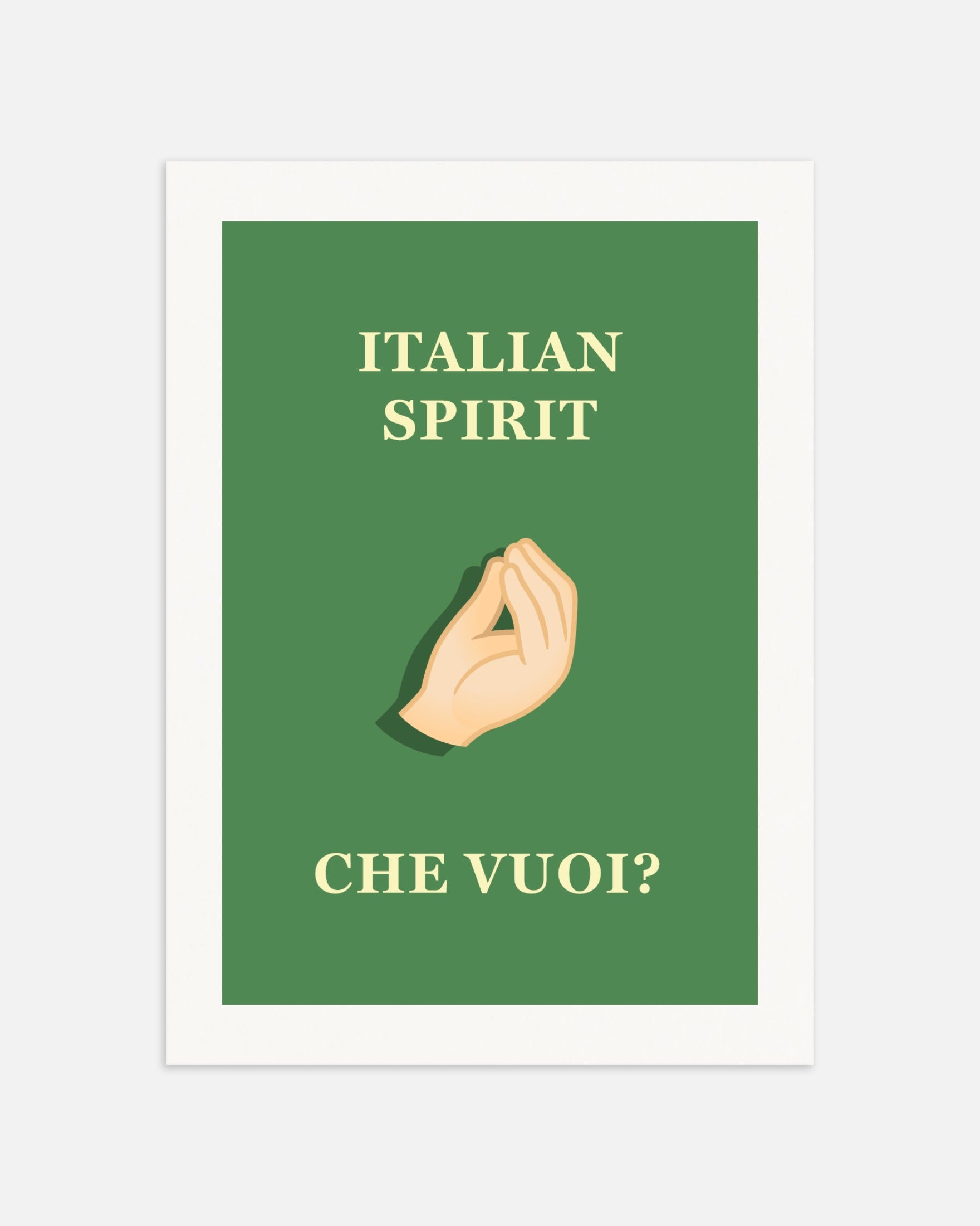 Poster: Italian Spirit - Che Vuoi?, none