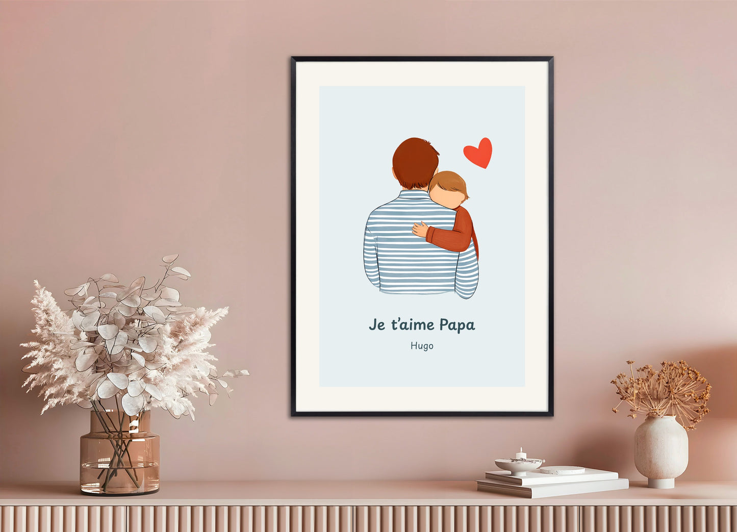 Poster with metal frame: Father's Day, Dad Poster