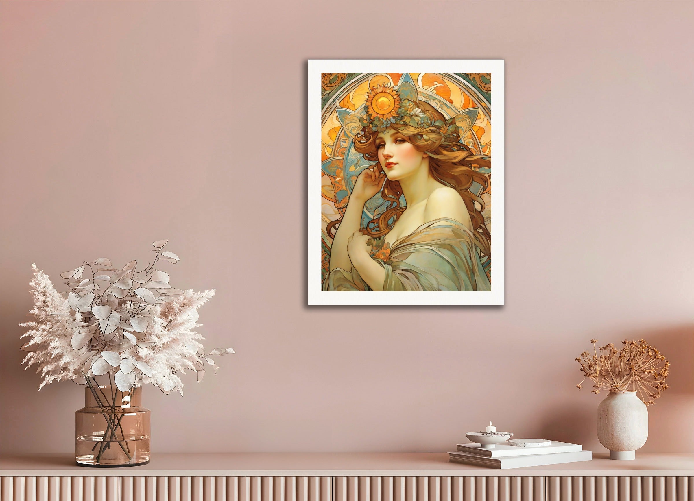 Poster: Alfons Mucha, Sun