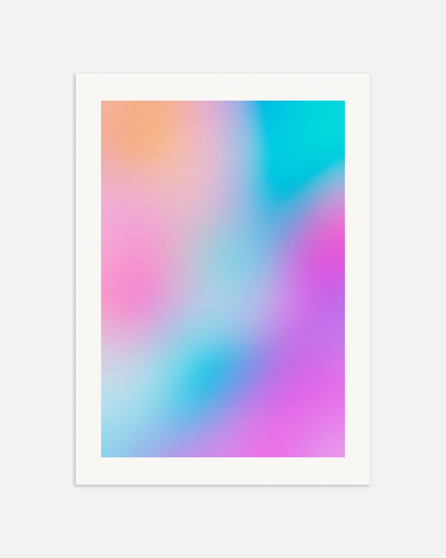 Poster: Pink and blue crystal dream, none