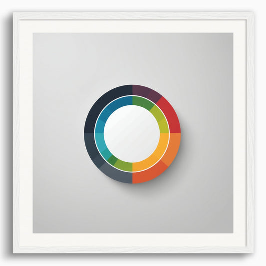 Poster: Minimalism art, circles