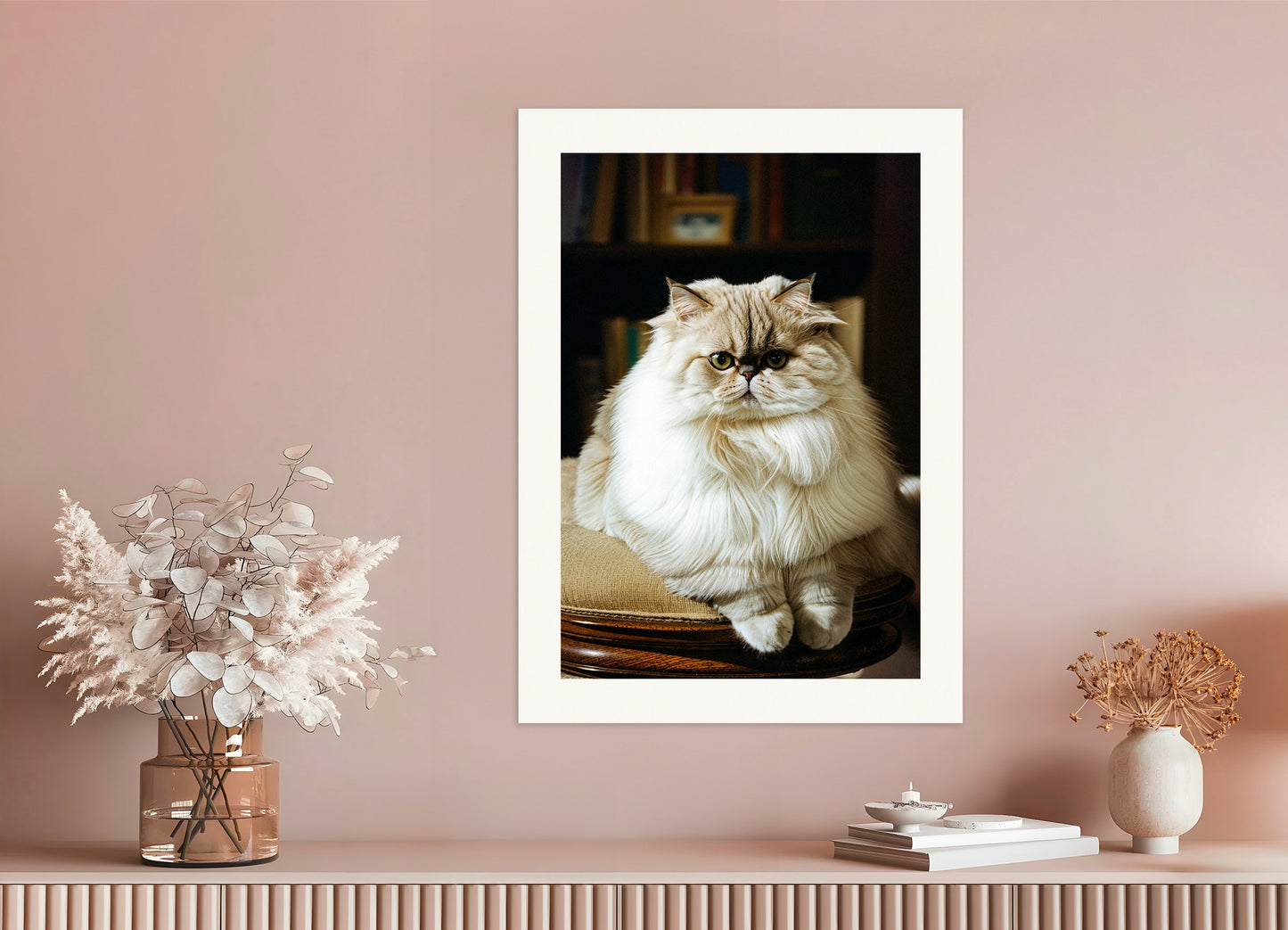 Poster: A Persian Cat, none