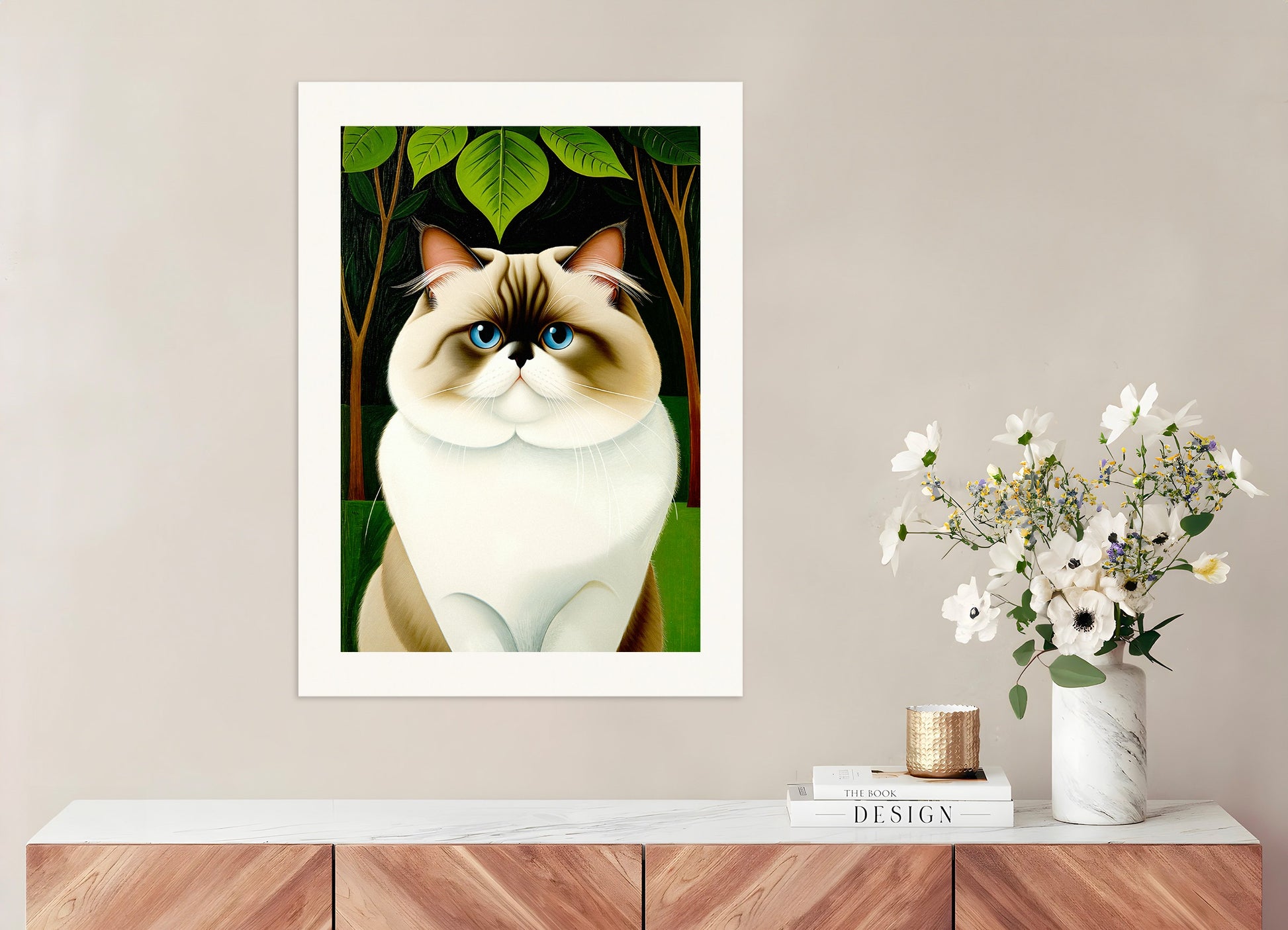 Poster: Portrait of a Persian Cat, none