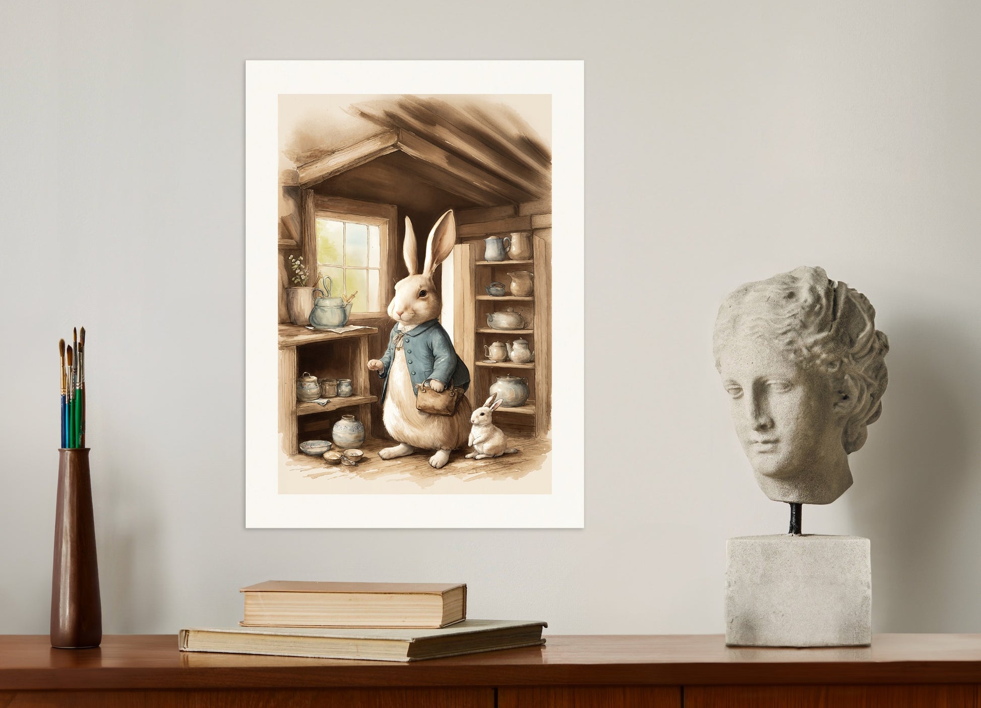 Poster: The Tale of Peter Rabbit, tribute to Beatrix Potter 02, none