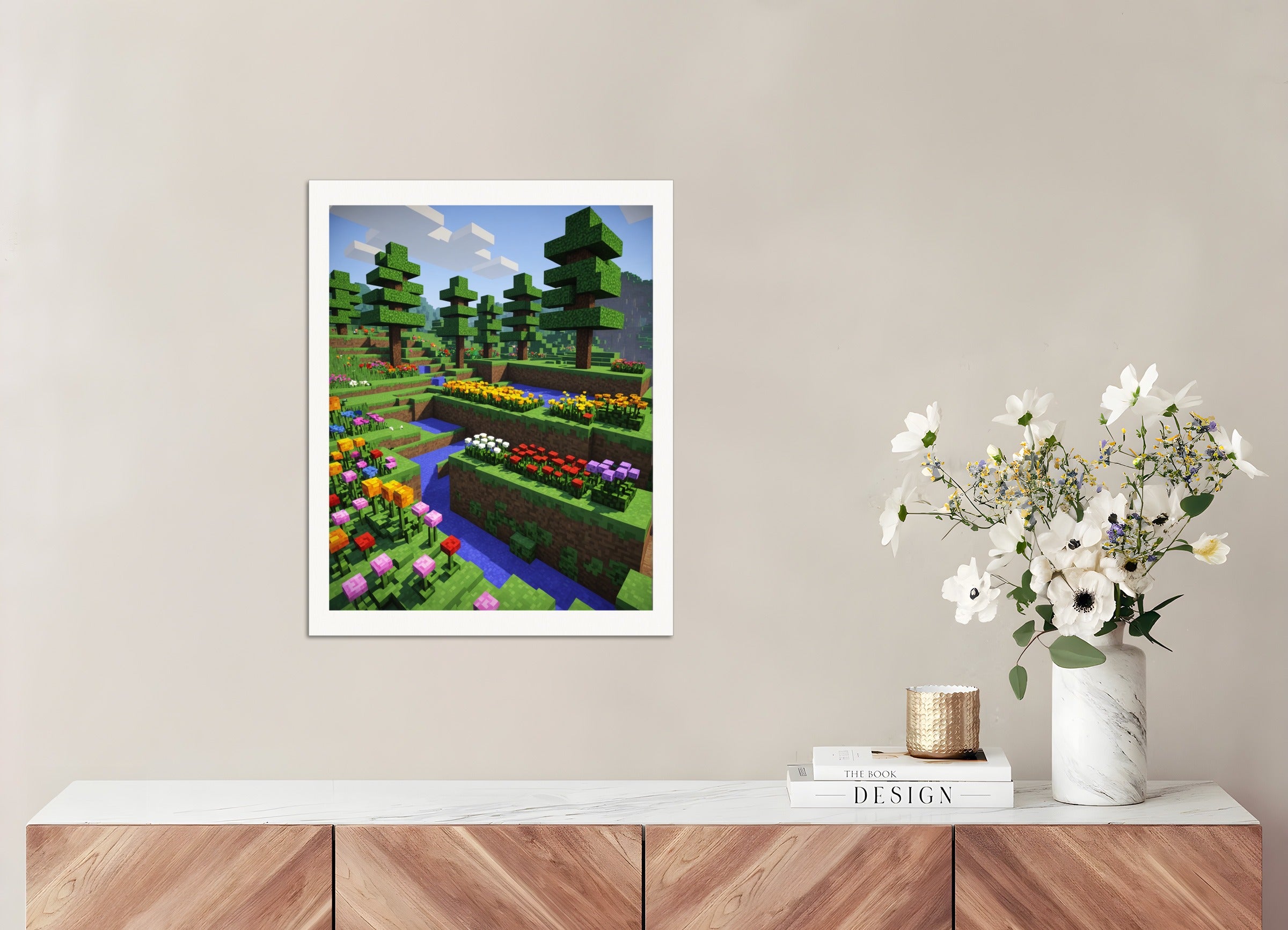 Poster: Minecraft, Flower