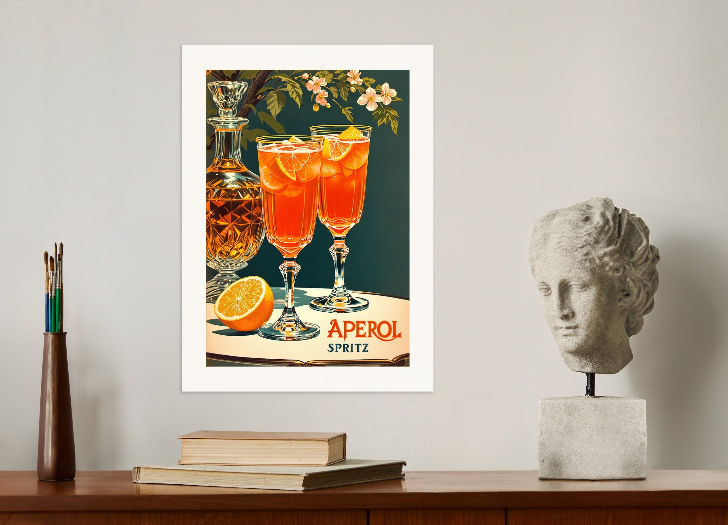 Poster: Aperol Spritz, vintage poster, none