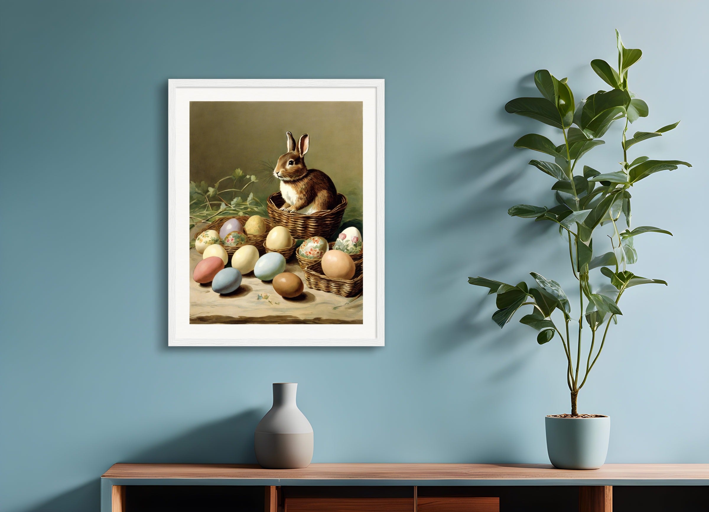 Poster with wood frame: Beatrix Potter, 