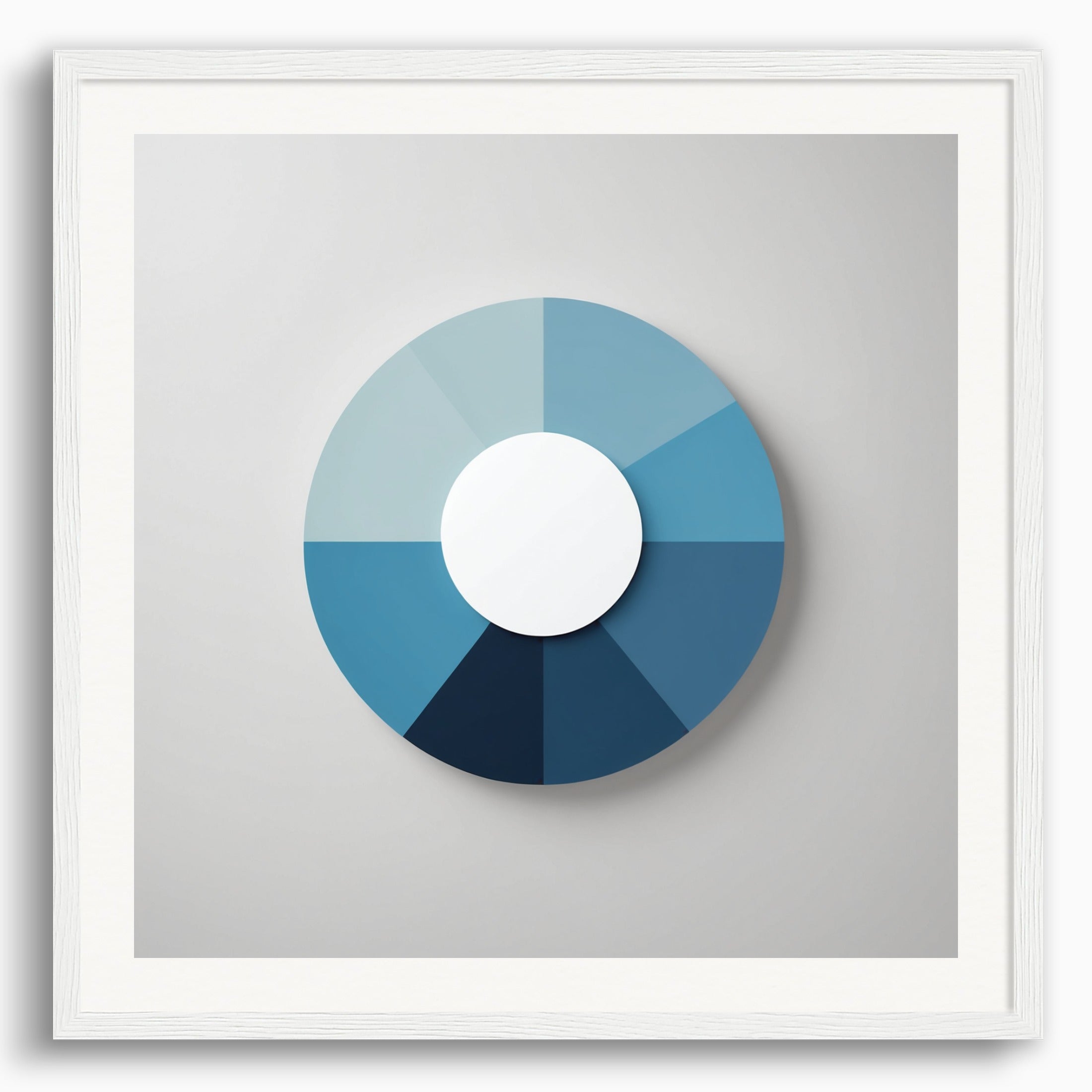 Poster: Minimalism art, a circle