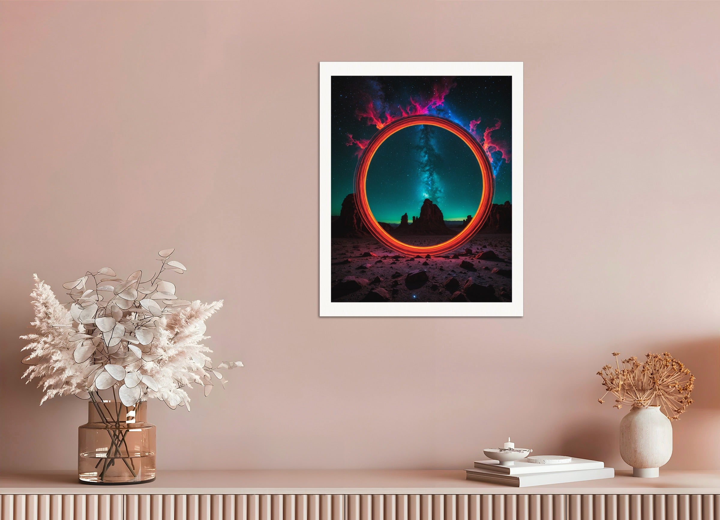 Poster: Photolab luminescent neon, Astronomy