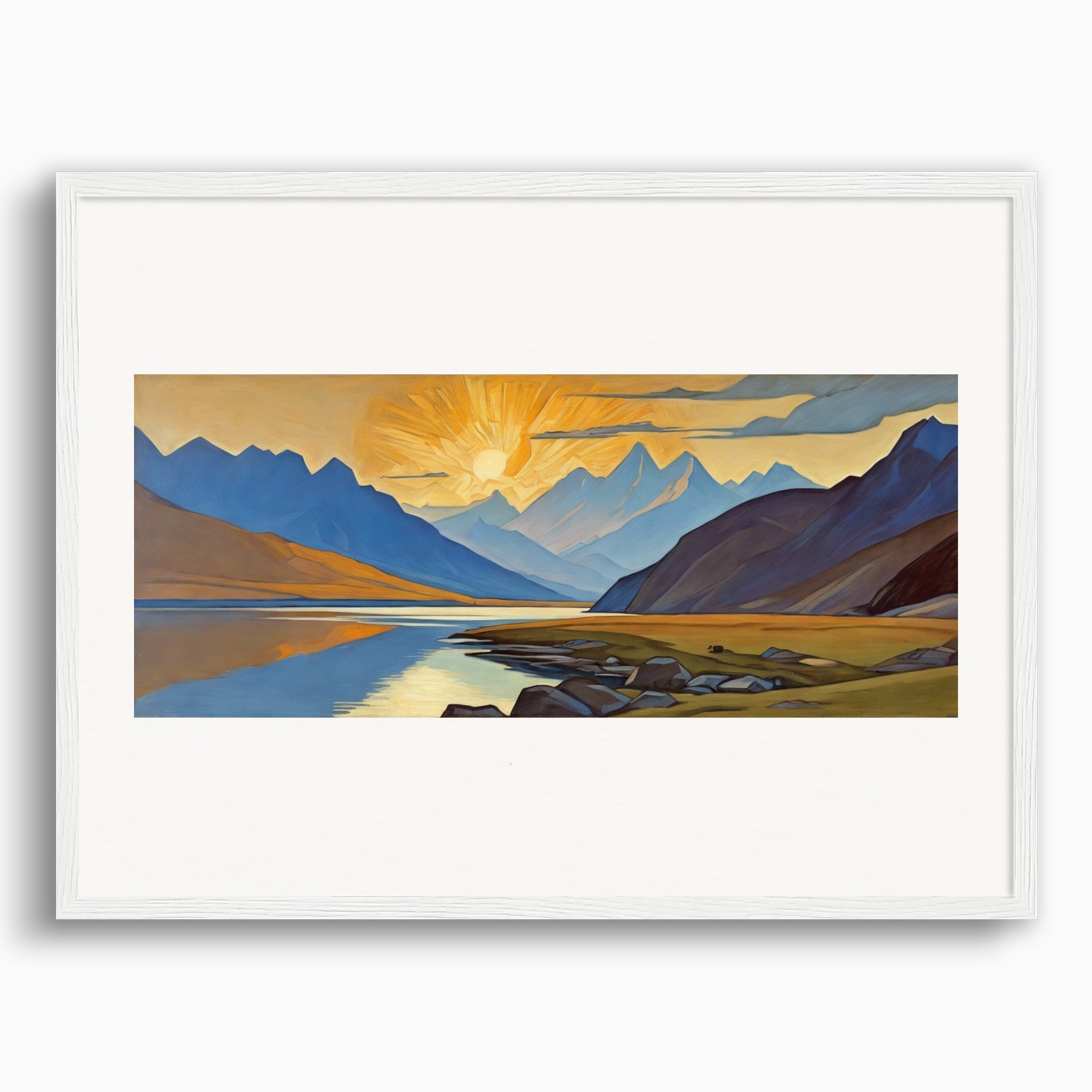 Poster: Nicolas Roerich, Landscape