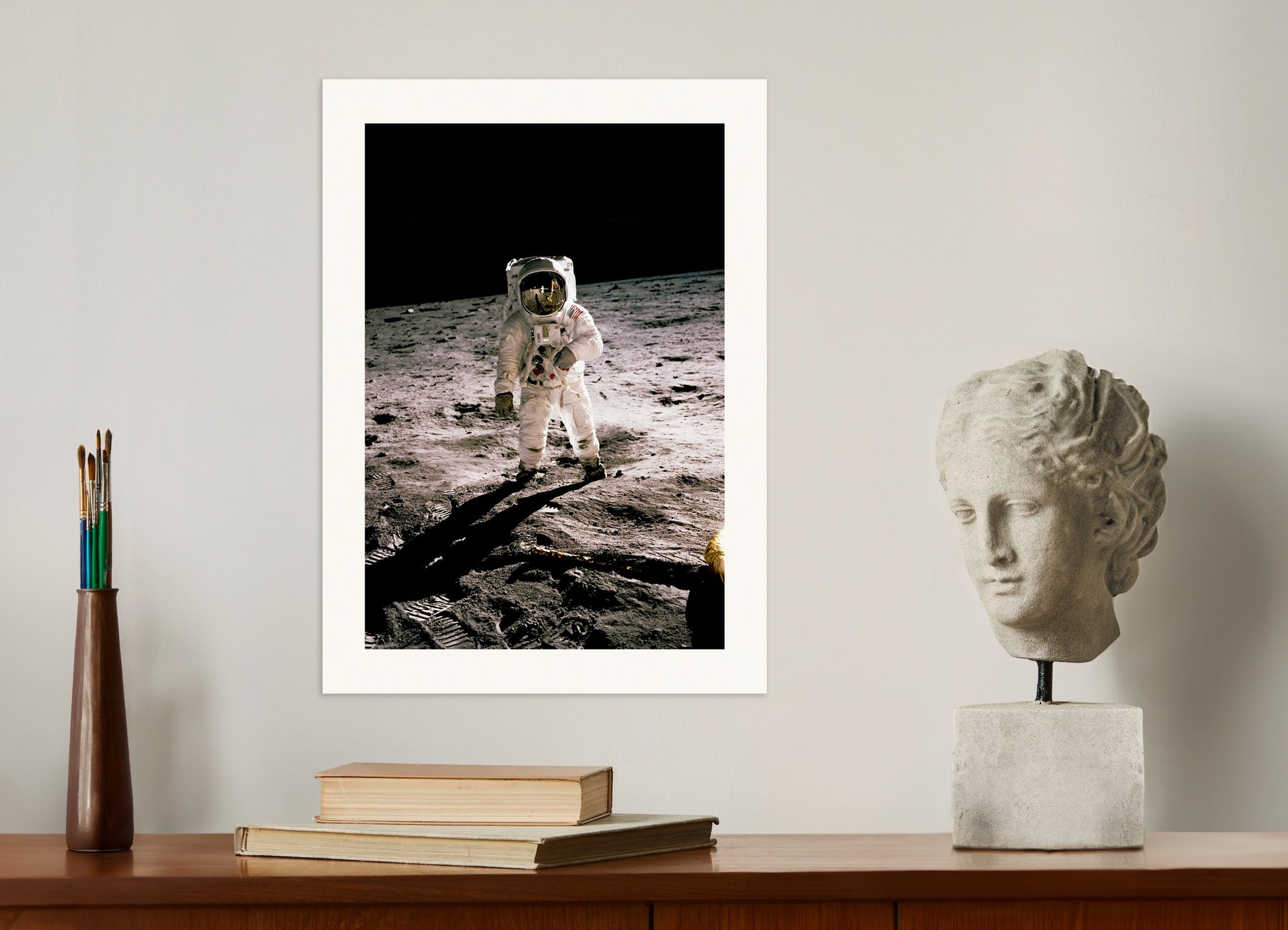 Poster: Astronaute, NASA, mission Apollo, la Lune, none