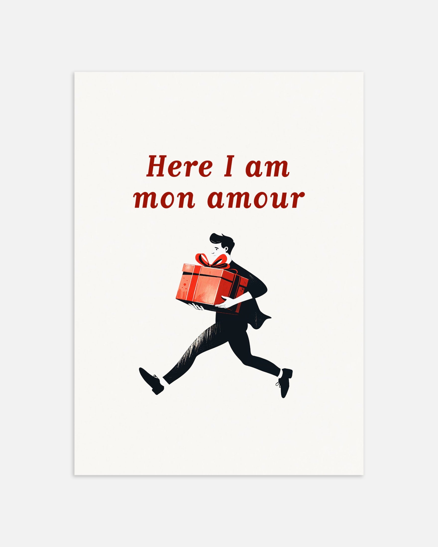 Poster: Here I Am Mon Amour - Gift