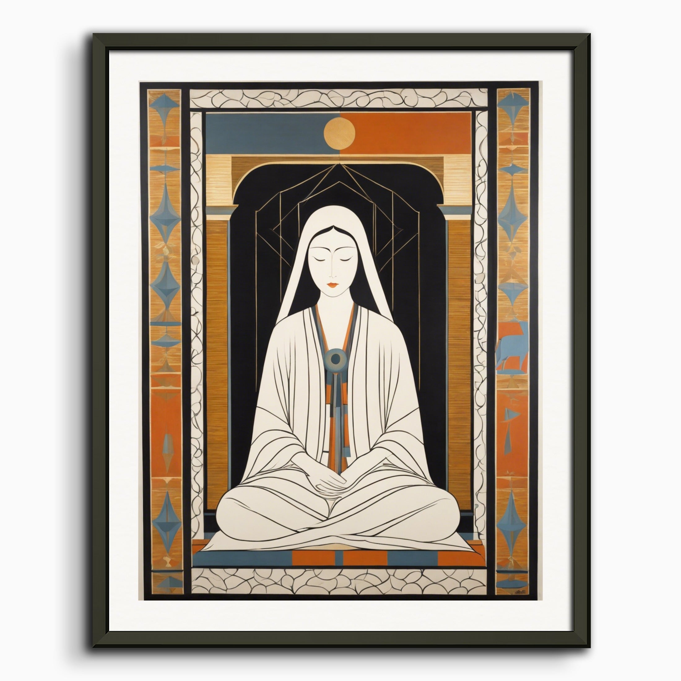 Poster: Peinture américaine contemporaire onirique et transcendante, Astrologie