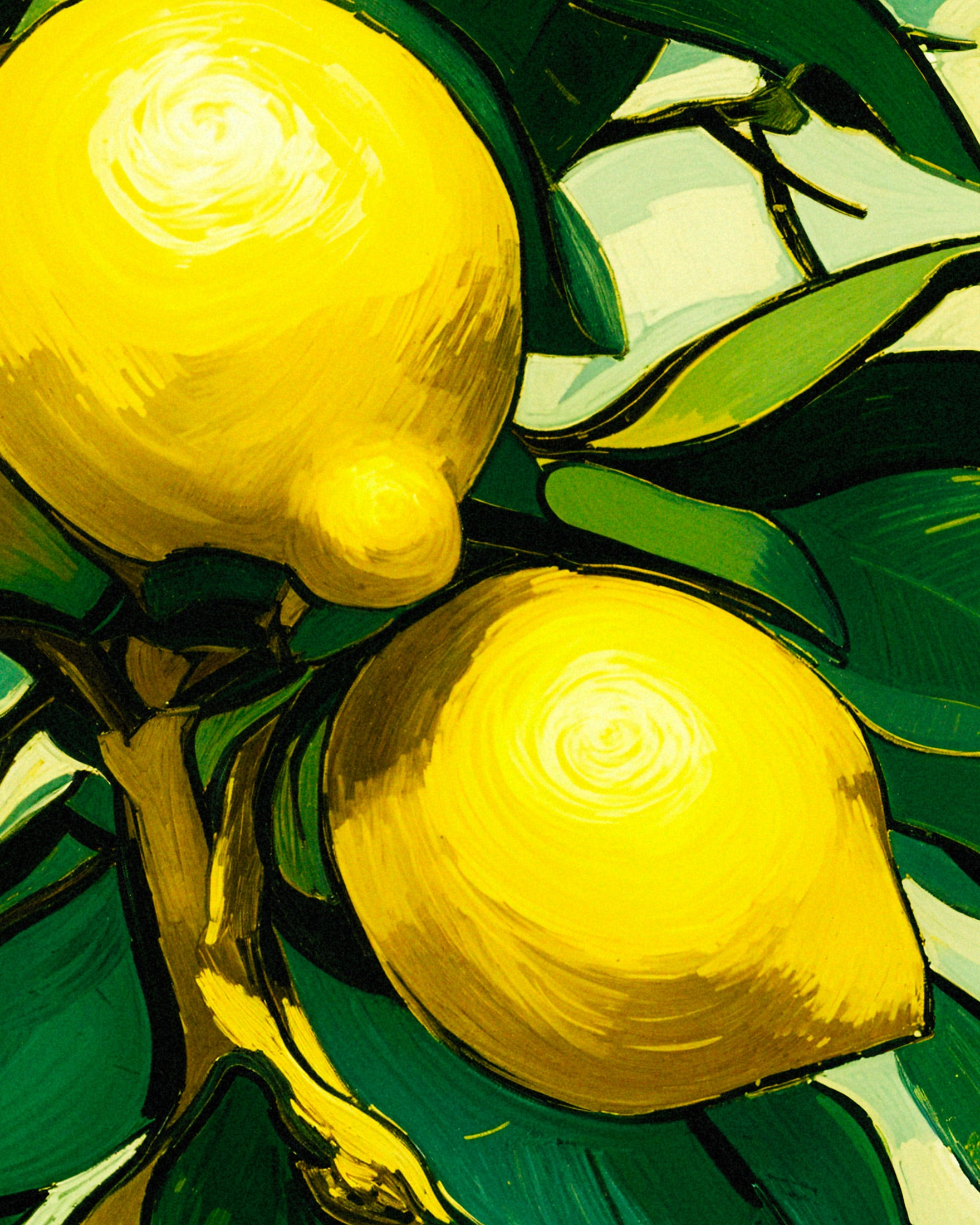 Limones de Sorrento - Póster