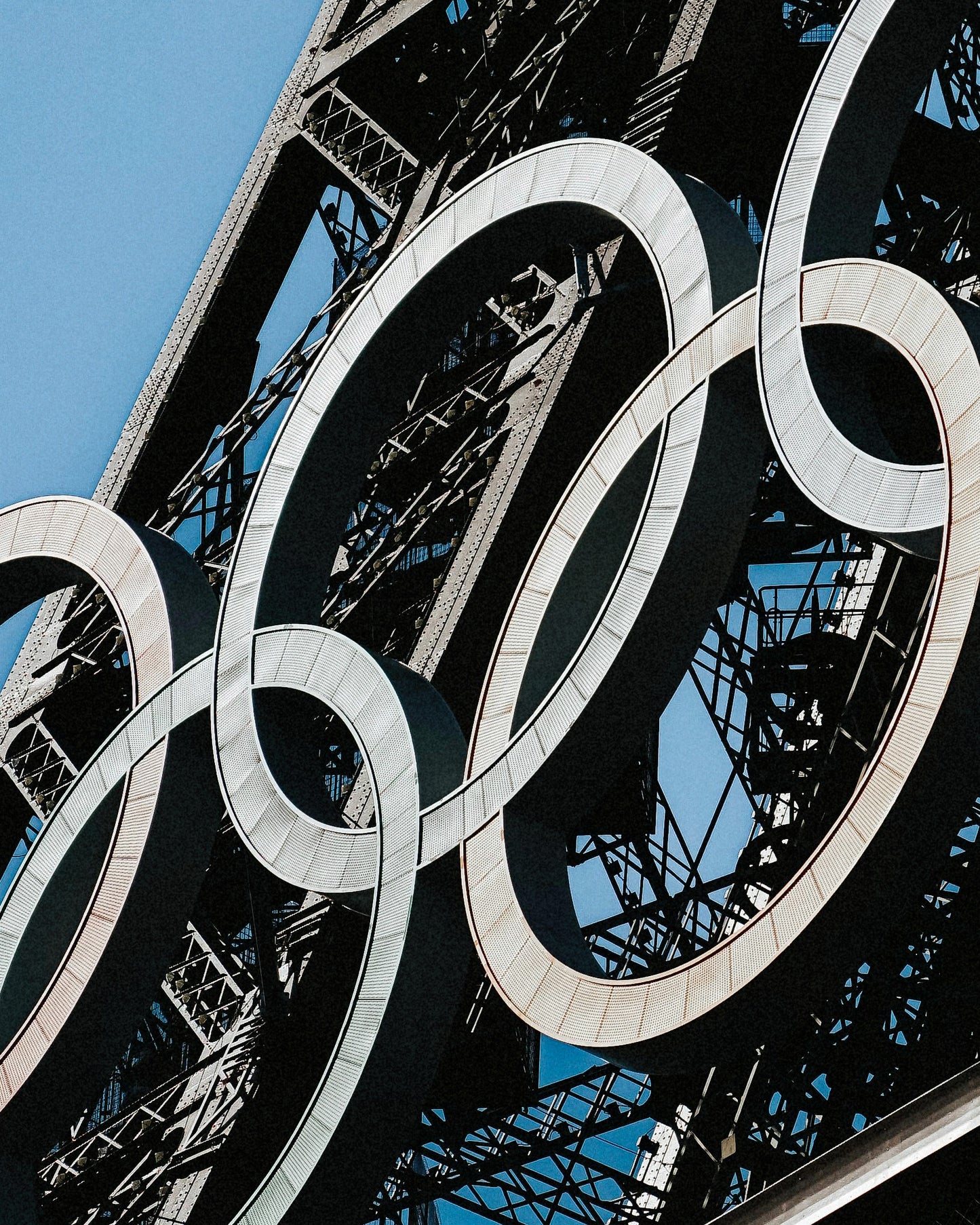 2024 Olympics poster, Paris, Eiffel Tower