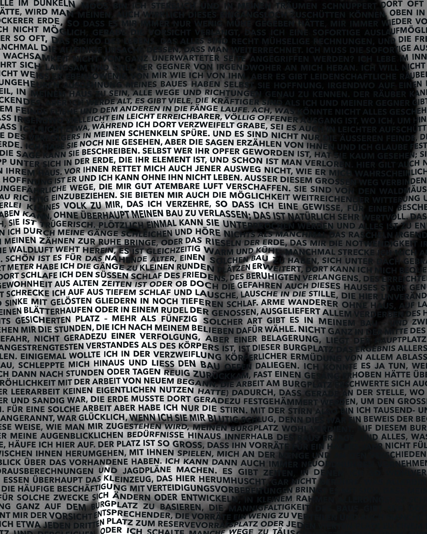 Kafka - The Burrow - Print