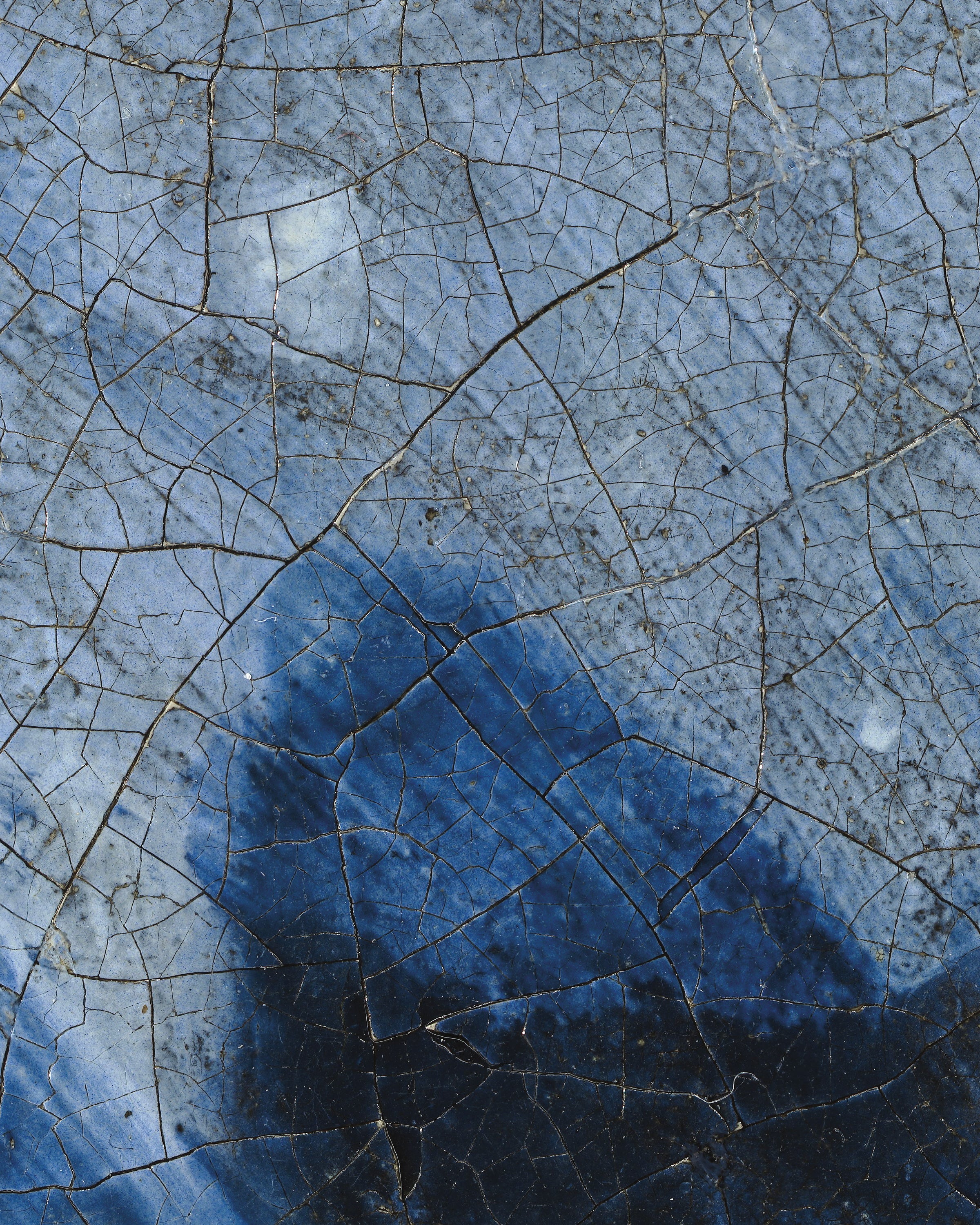 The Turban: Vermeer Ultramarine Detail Poster - Plakat