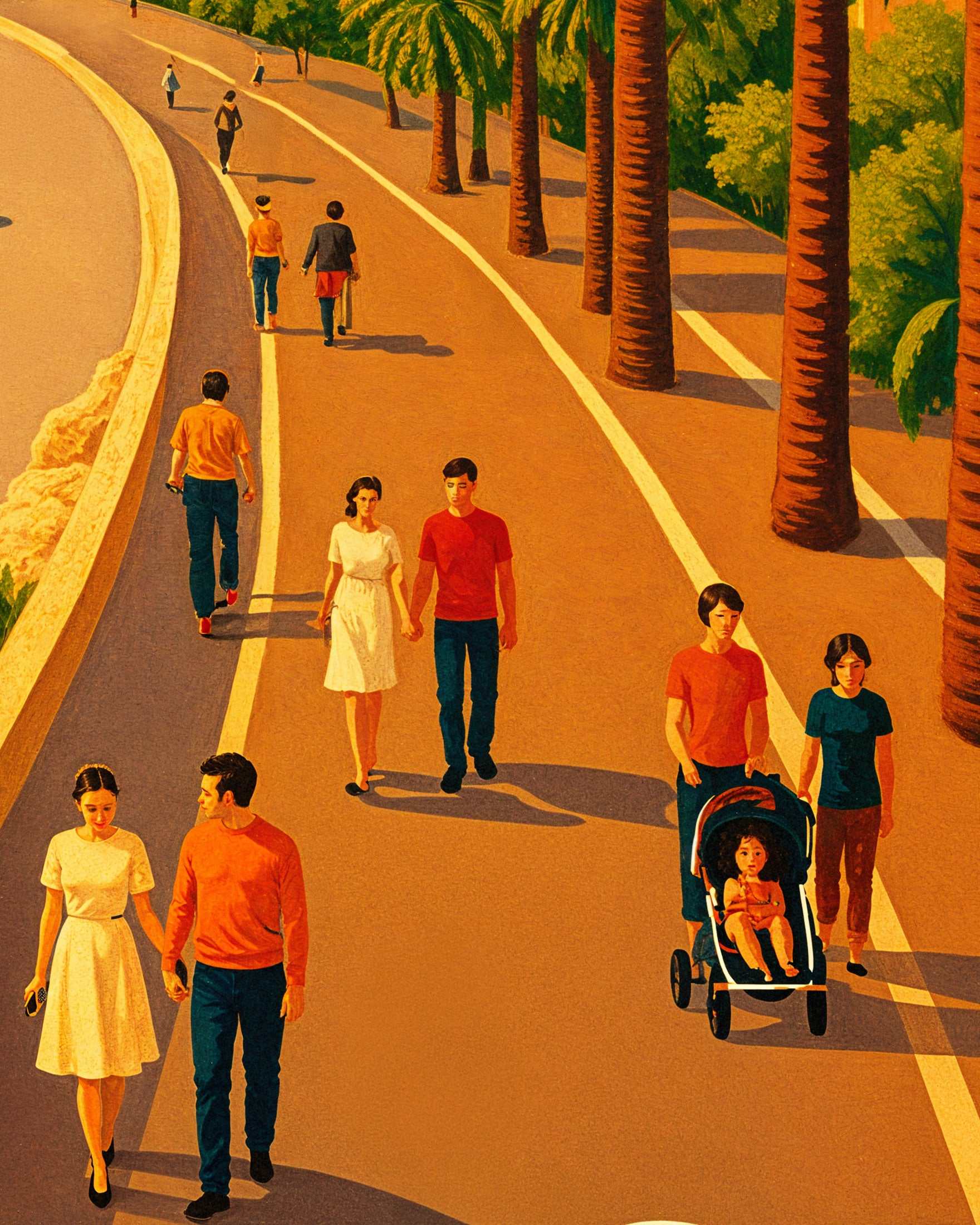 Nice Promenade Poster – French Riviera