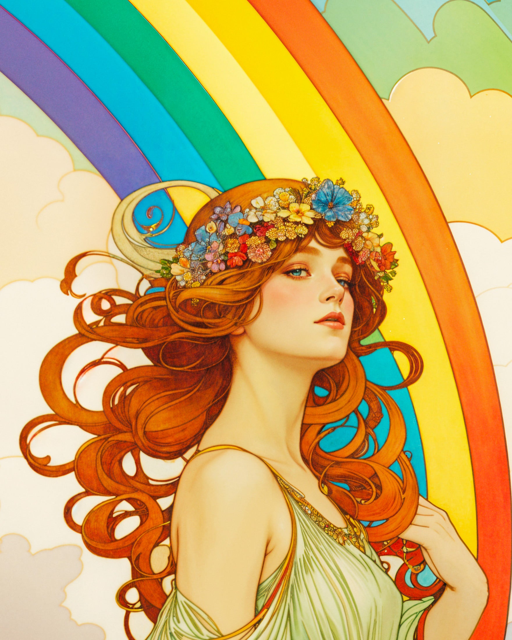 Bellezza dell'arcobaleno - Poster