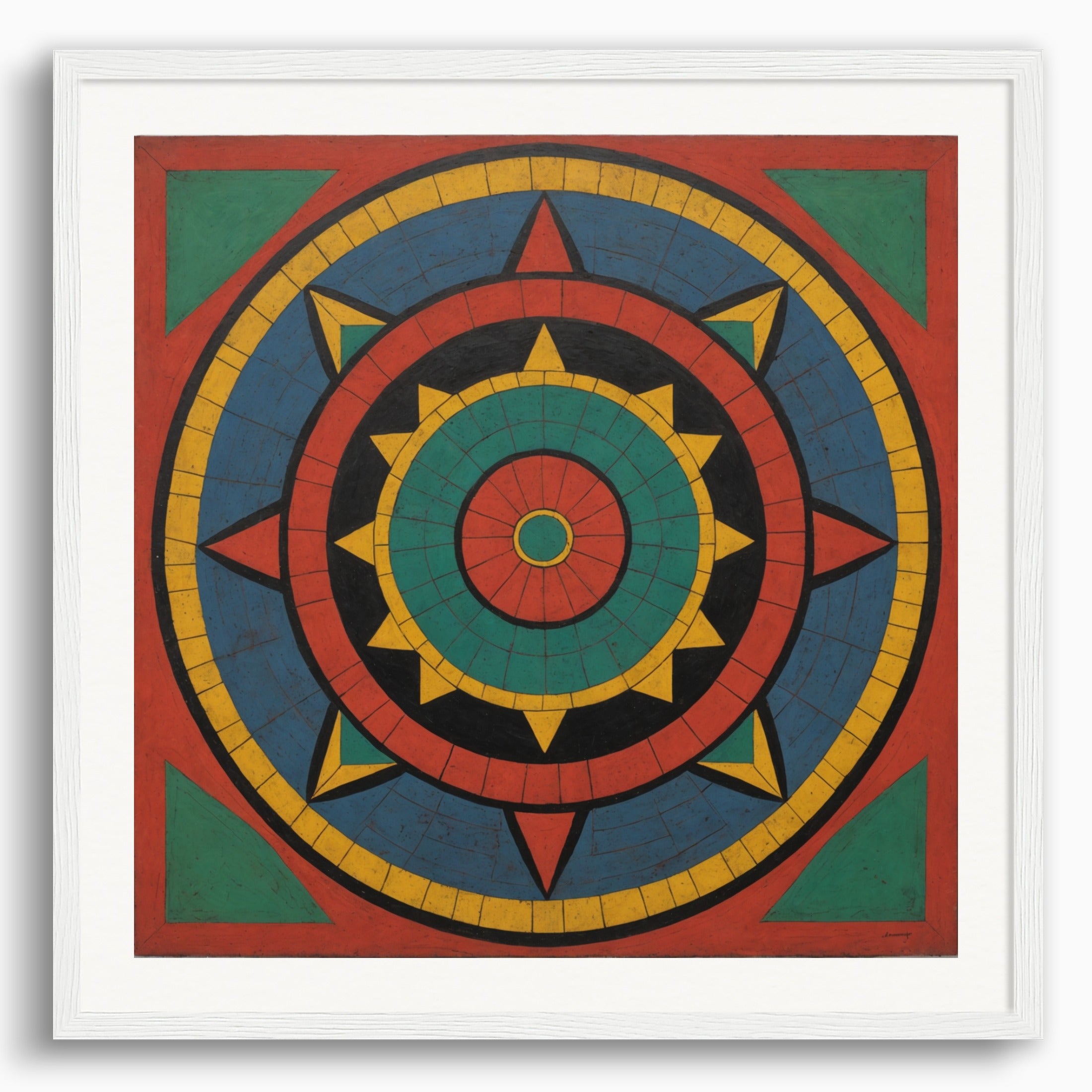 Poster: Mexican abstract art of the 20th century, Mandala