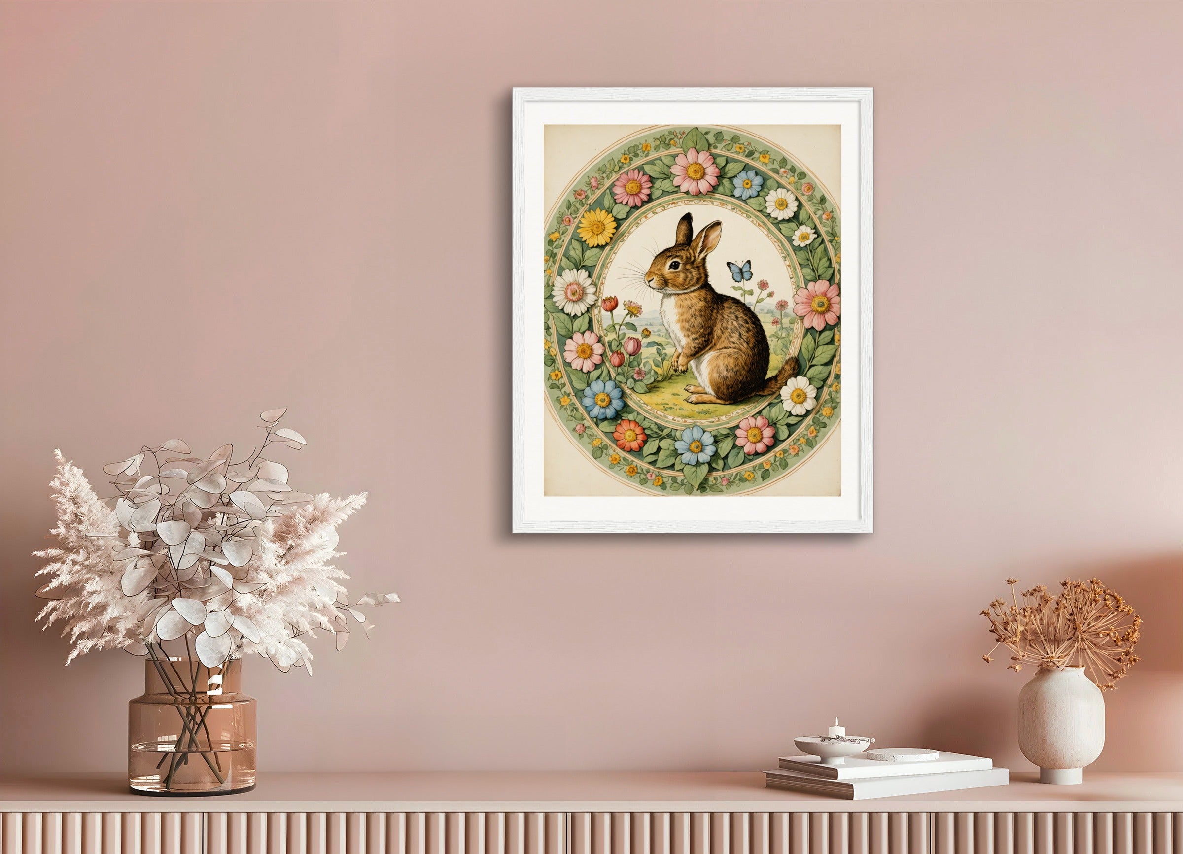 Poster with wood frame: Beatrix Potter, 