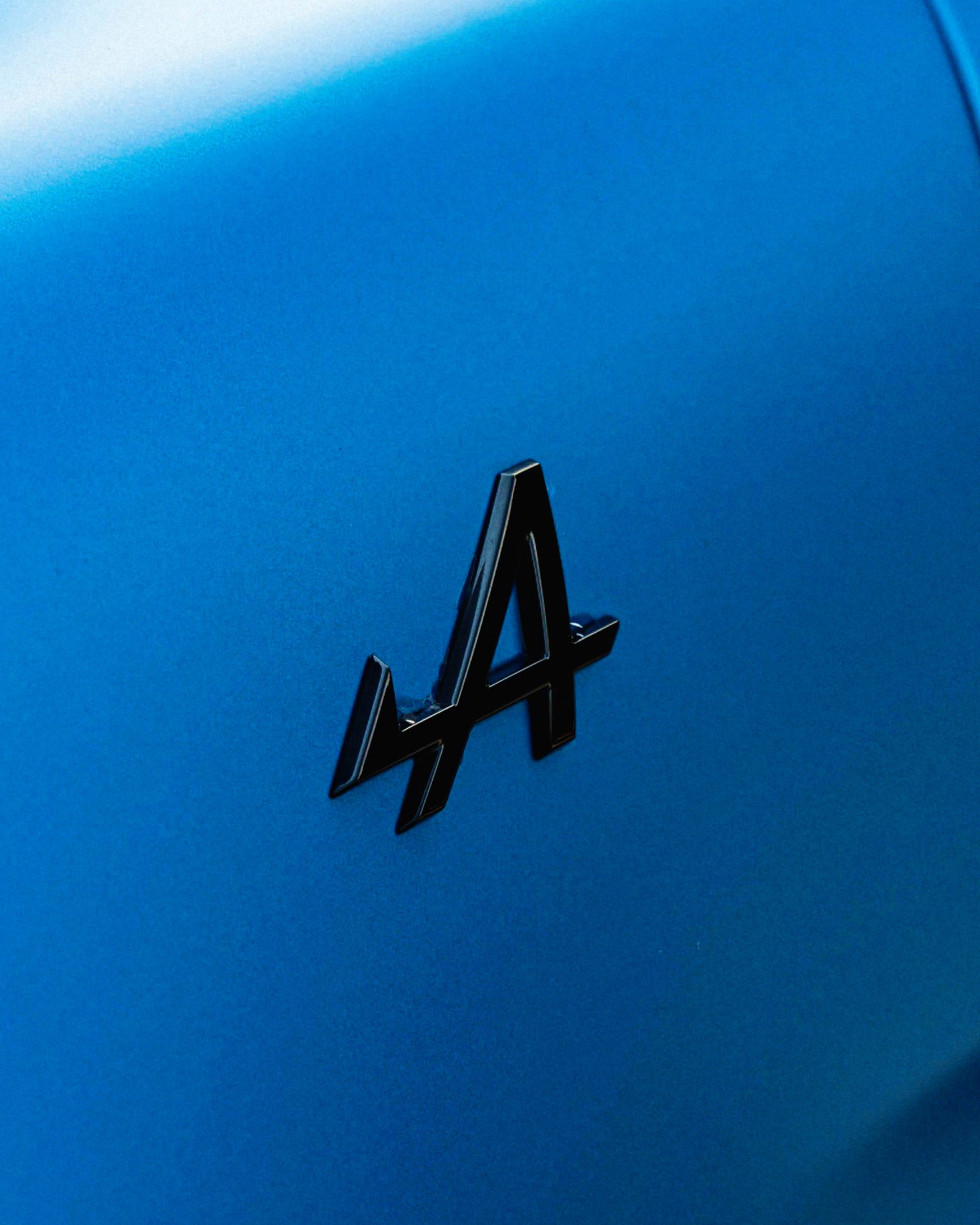 Alpine A110 Nærbillede – Bilfotografi Plakat
