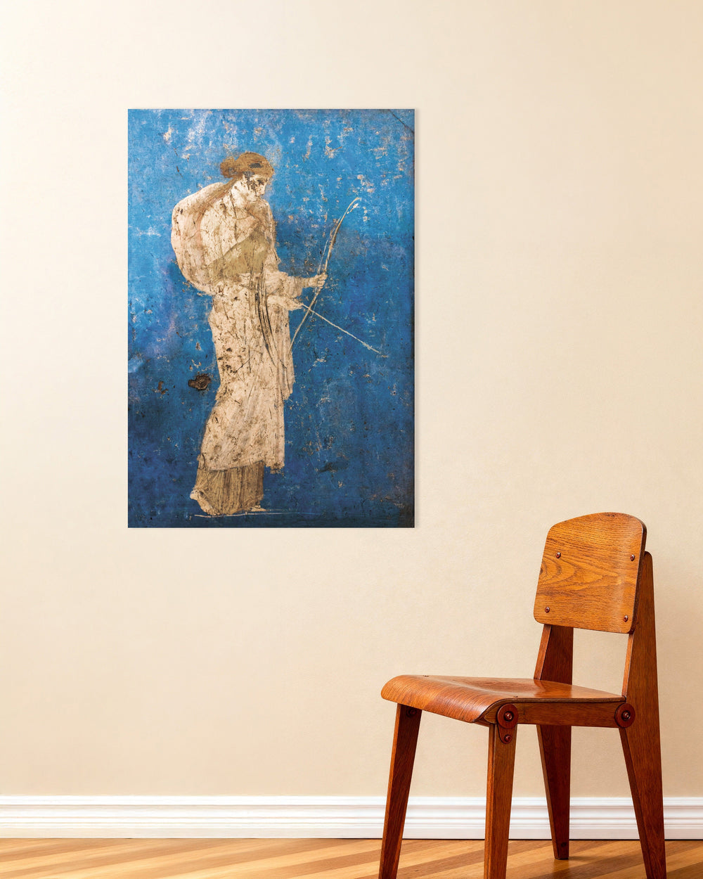 Artemis Wall Fresco – Roman Mural Poster | Posterscape