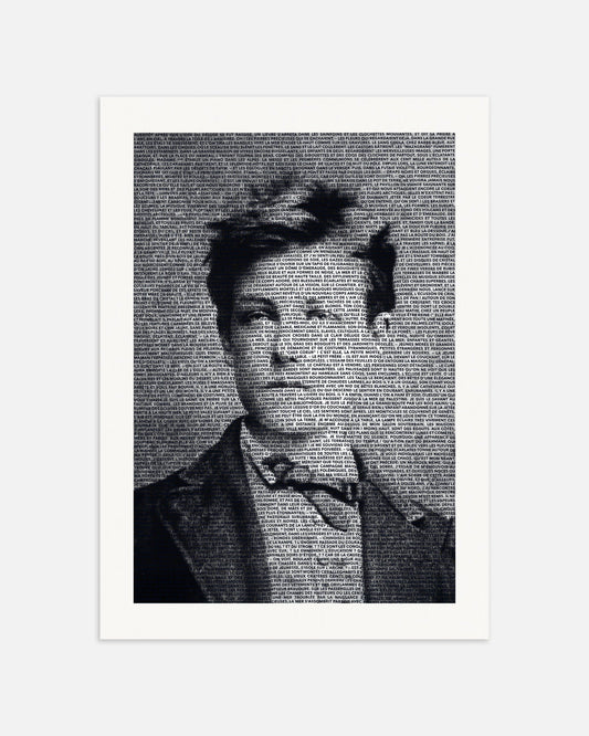 Poster of Arthur Rimbaud Poster, Portrait in Illuminations, thumbnail