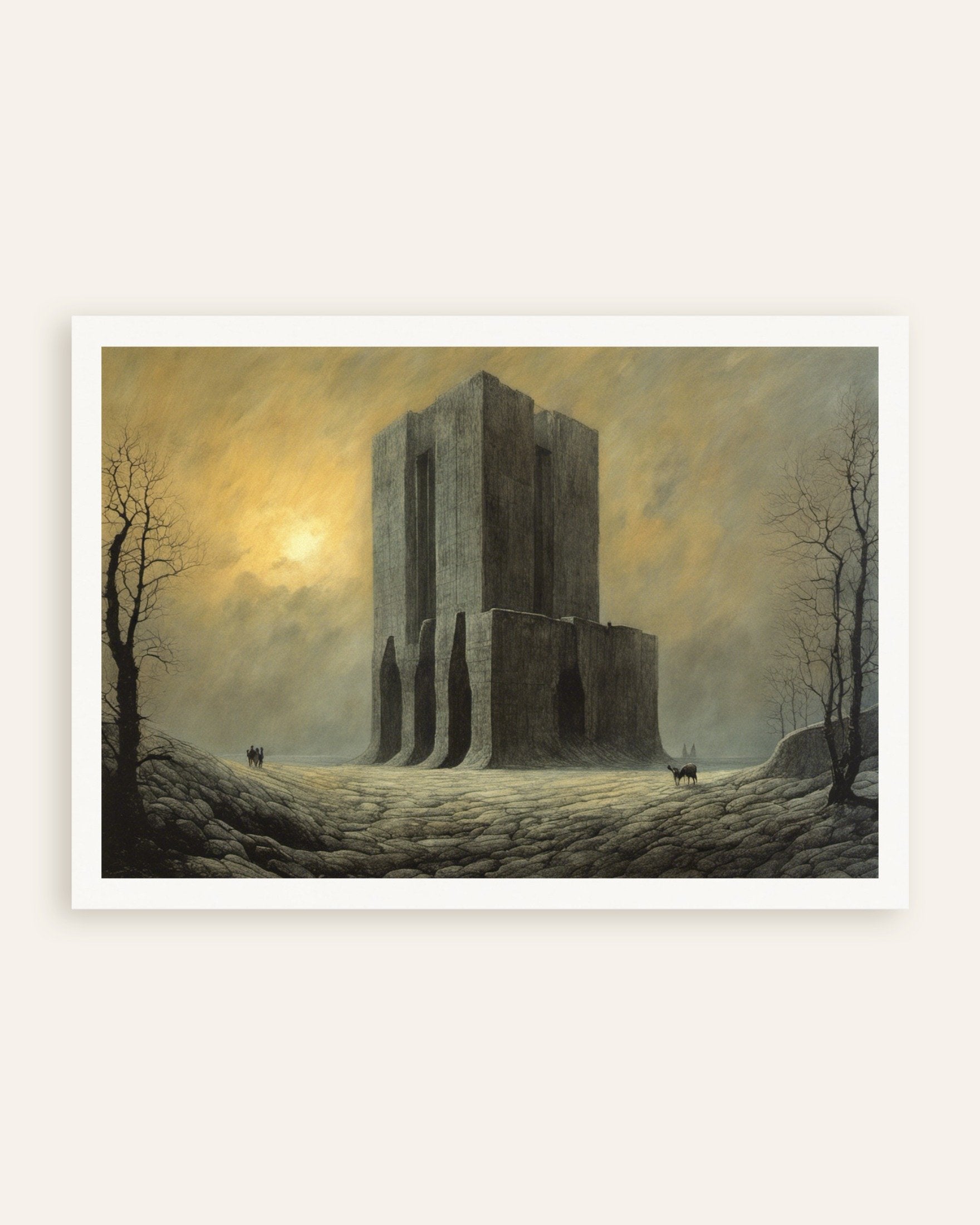 Poster of Atmospheric, dark and mystical, The prison - Poster, thumbnail