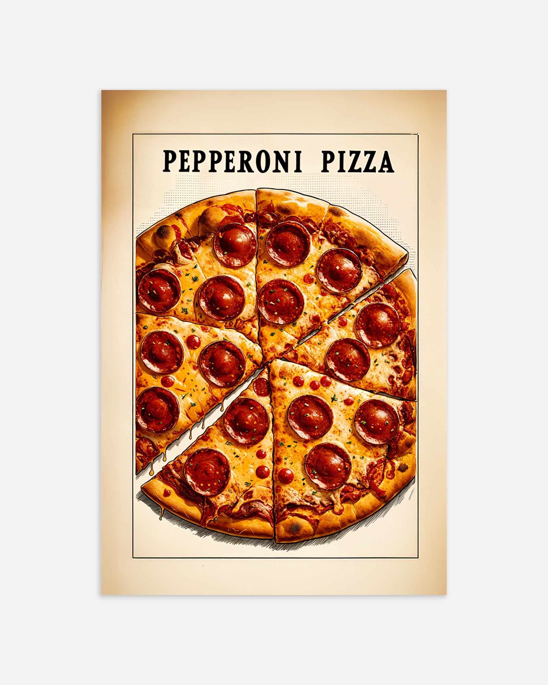 Poster: Pizza Pepperoni, none