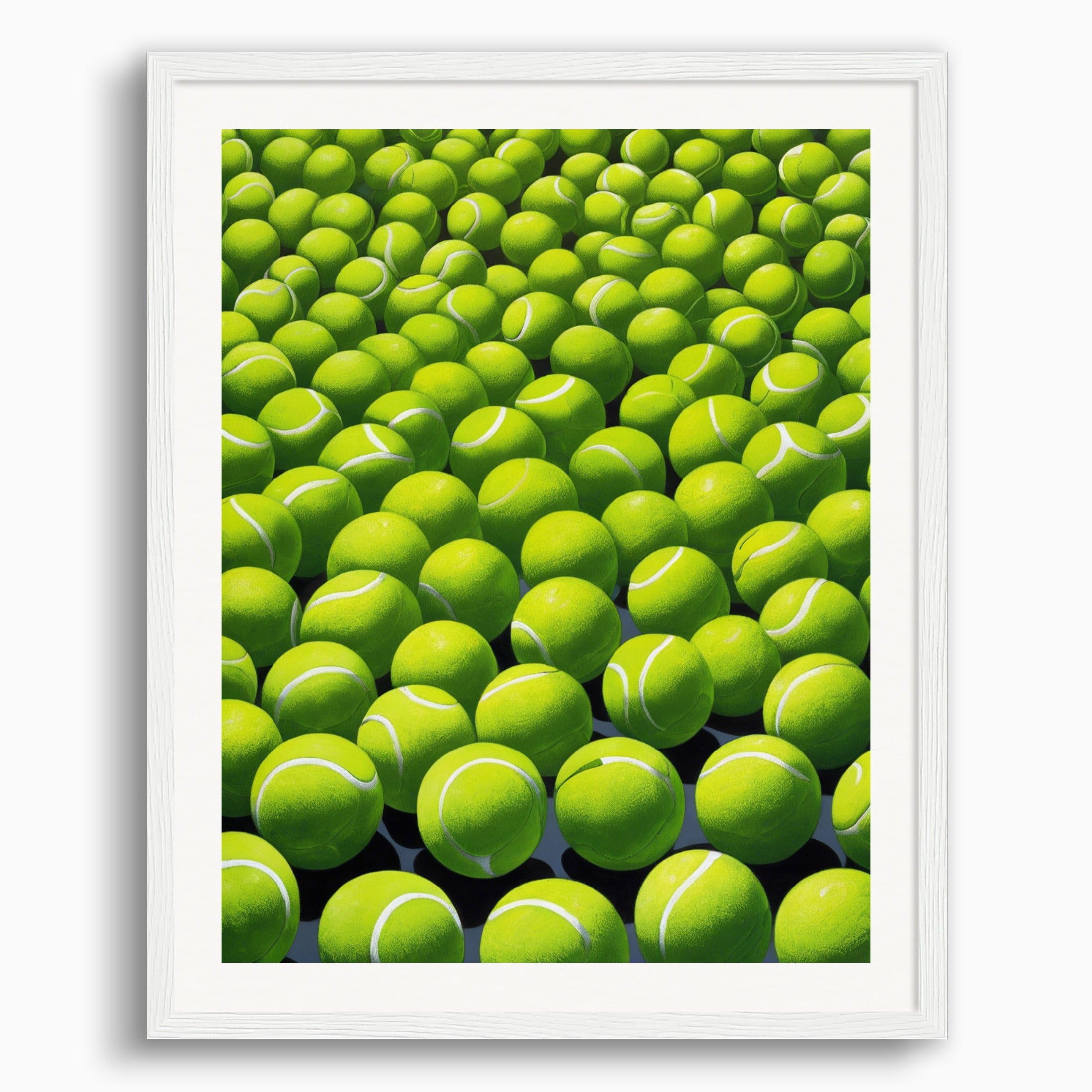 Poster: Surréalisme belge, tennis balls