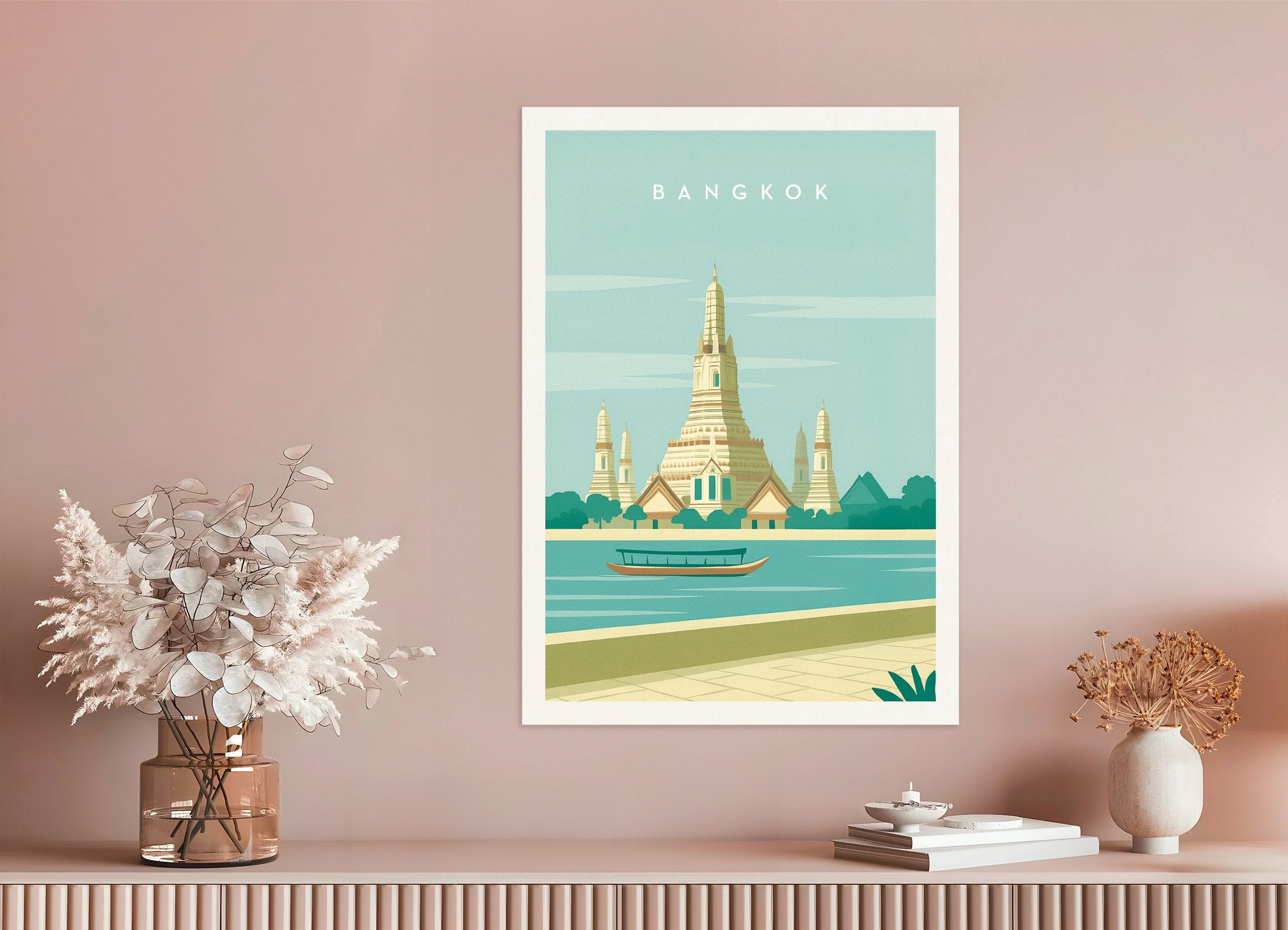 Poster of Bangkok Wall Art Print
