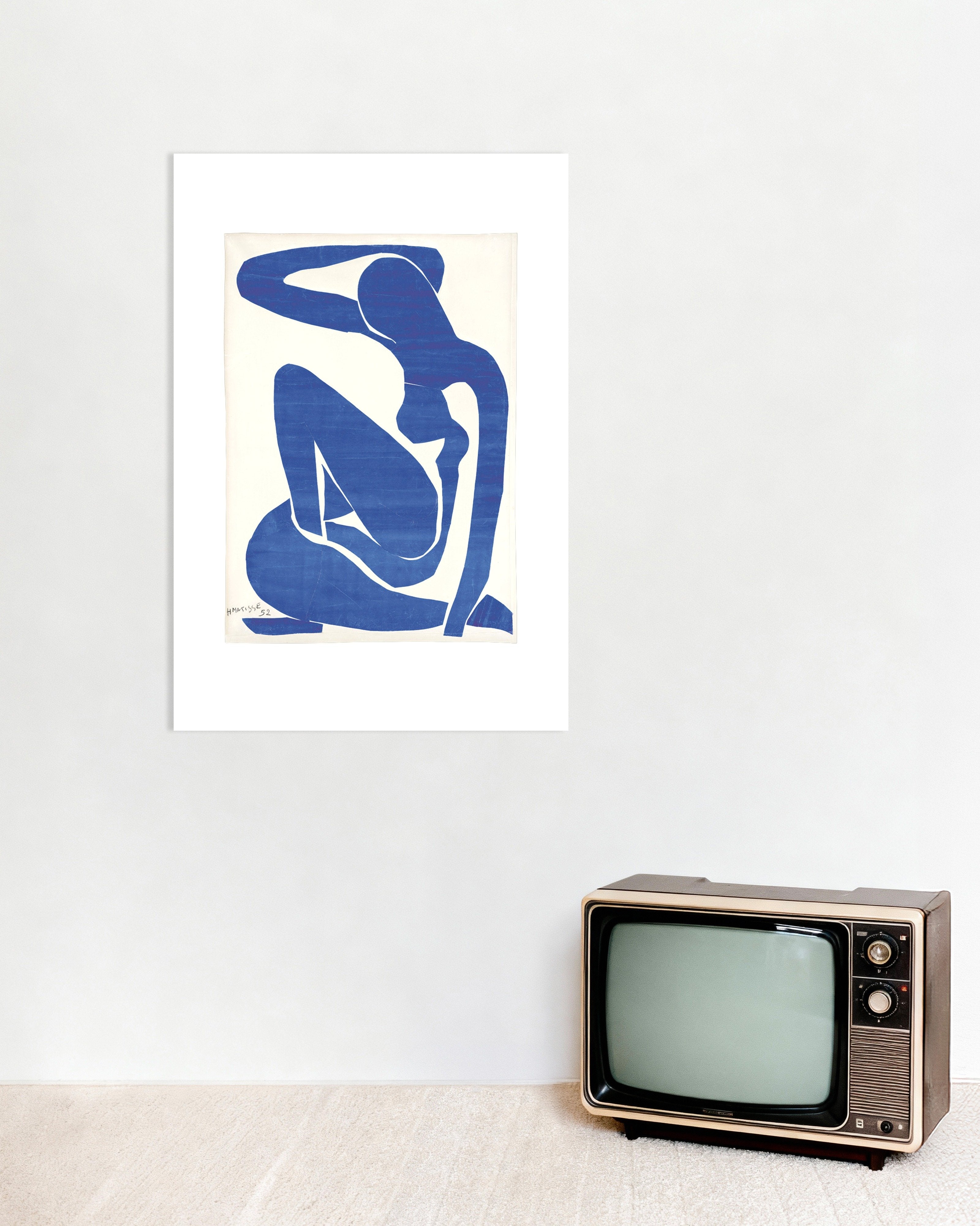 Matisse Blue Nude I 1952 Art Poster | Posterscape