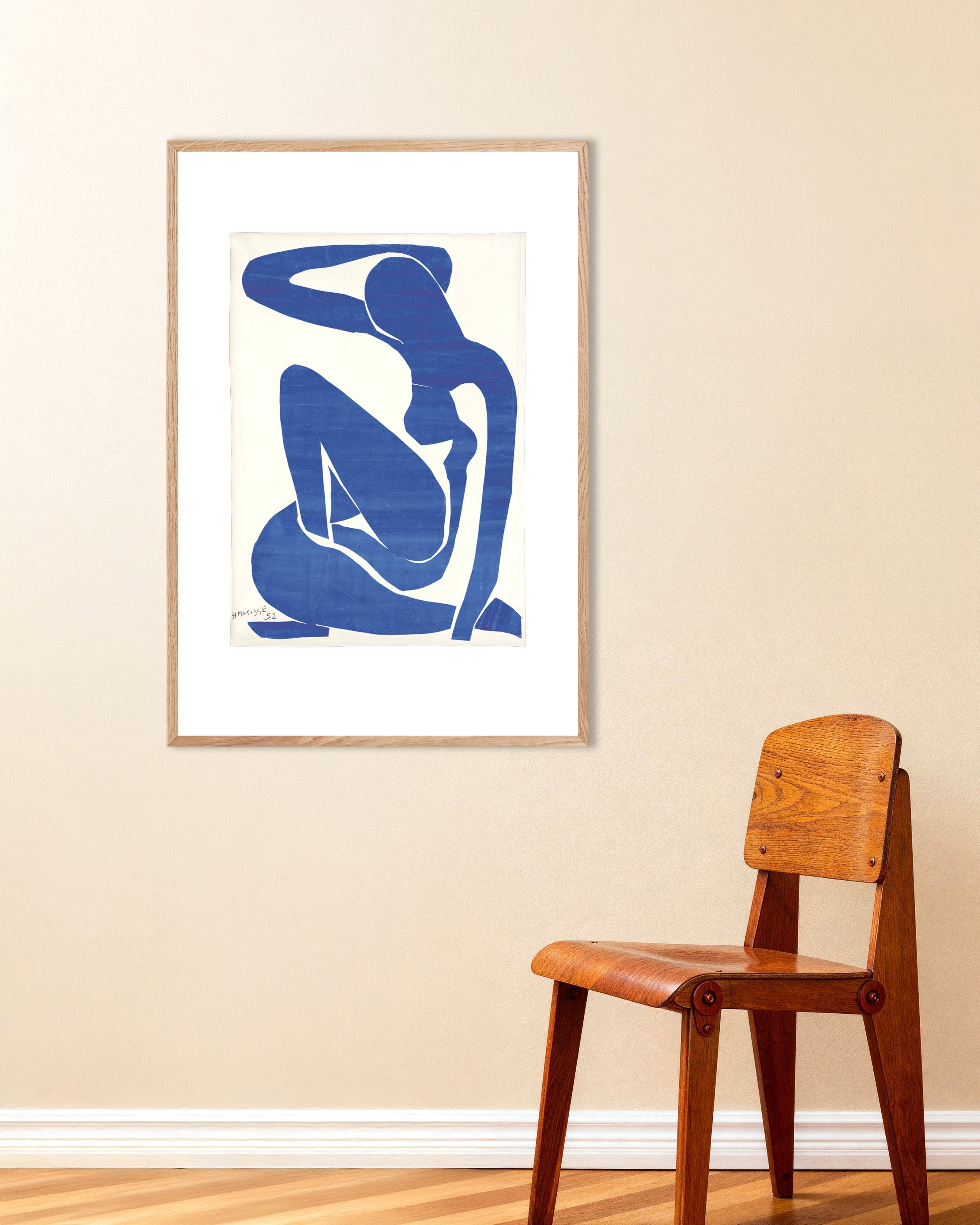 Matisse Blue Nude I 1952 Art Poster | Posterscape