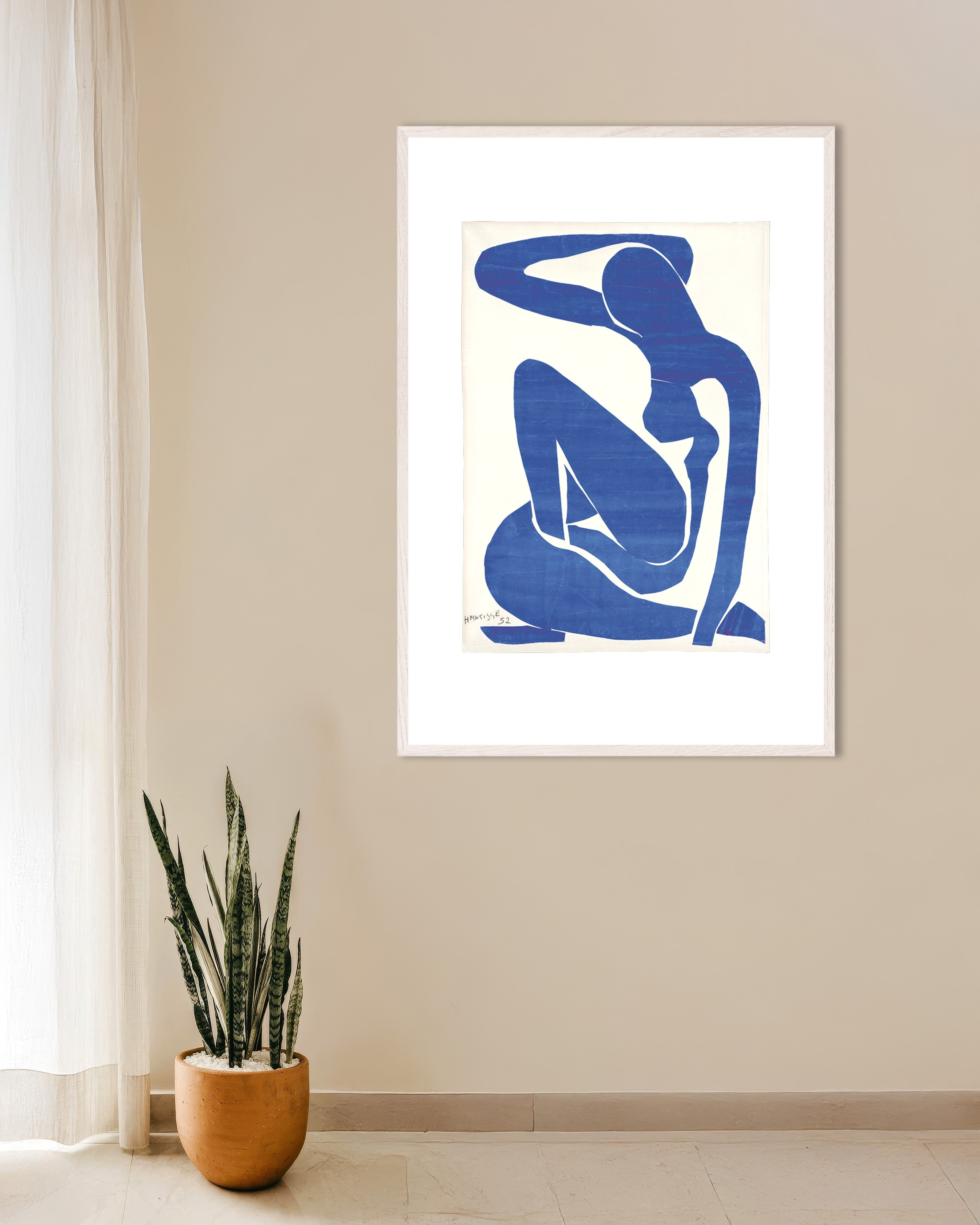 Matisse Blue Nude I 1952 Art Poster | Posterscape