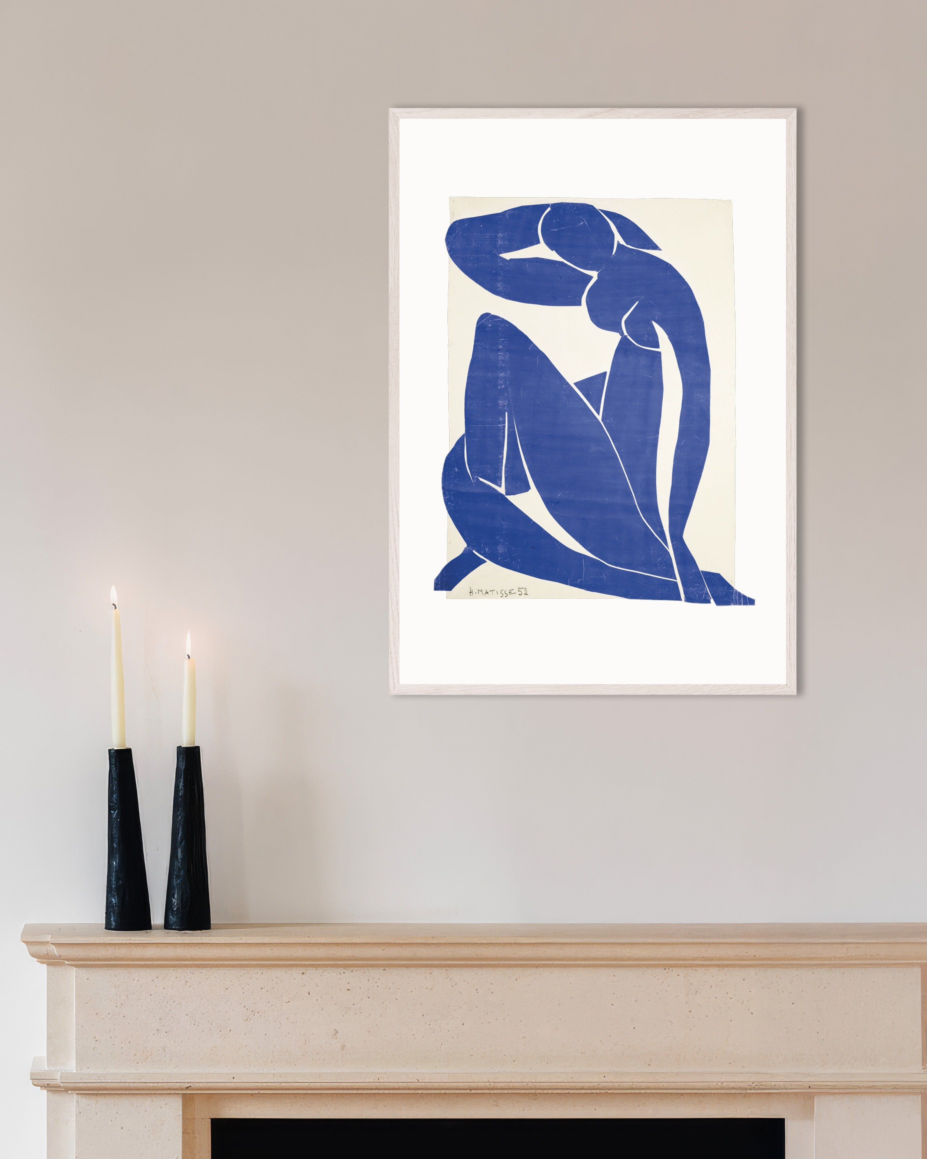 Matisse Blue Nude II 1952 - Iconic Art Print | Posterscape