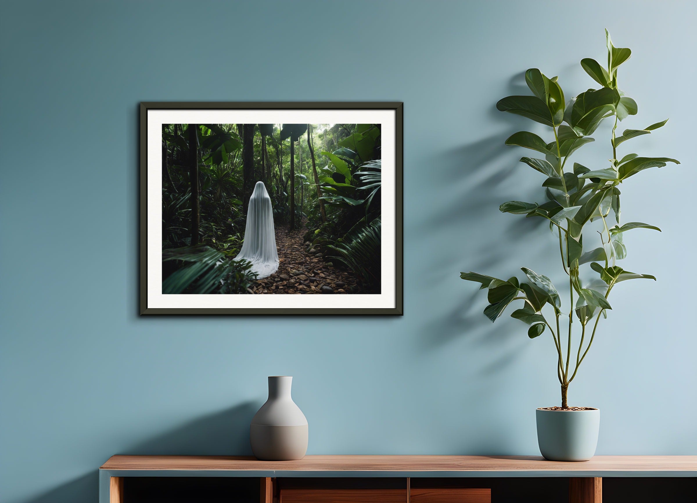 Poster with metal frame: Realistic photography, 