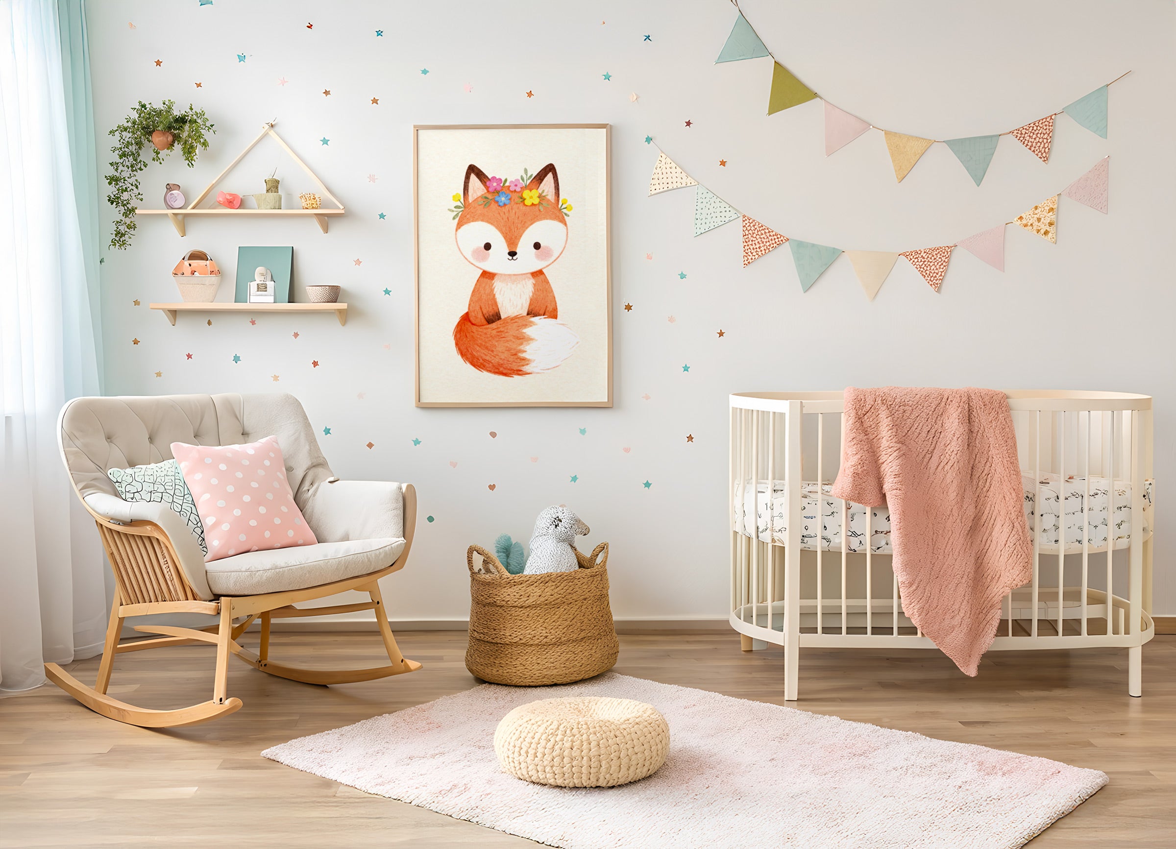 Fox Poster – Nursery Wall Art