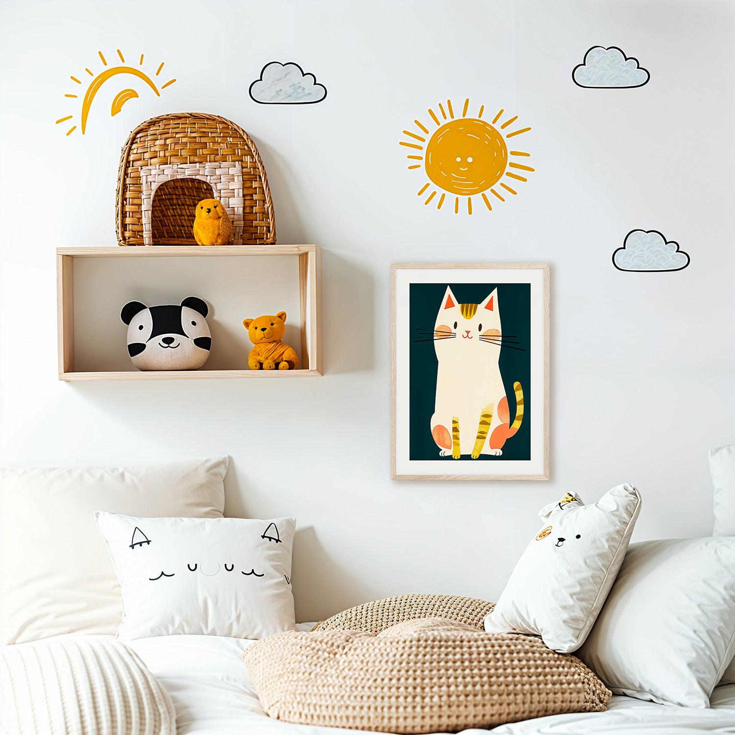 Baby's room wall art