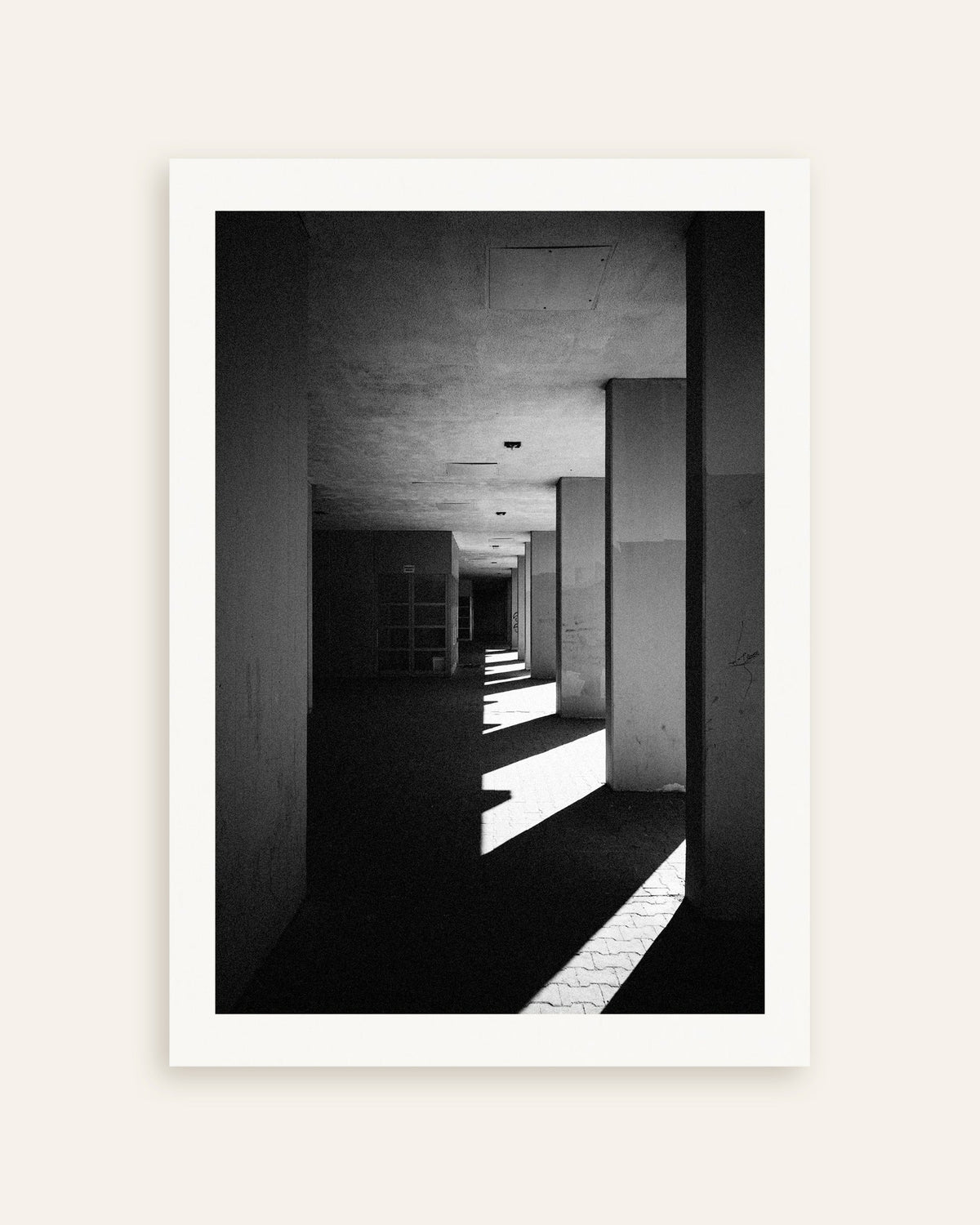 Poster of Colonnade With Sun Stripes, thumbnail