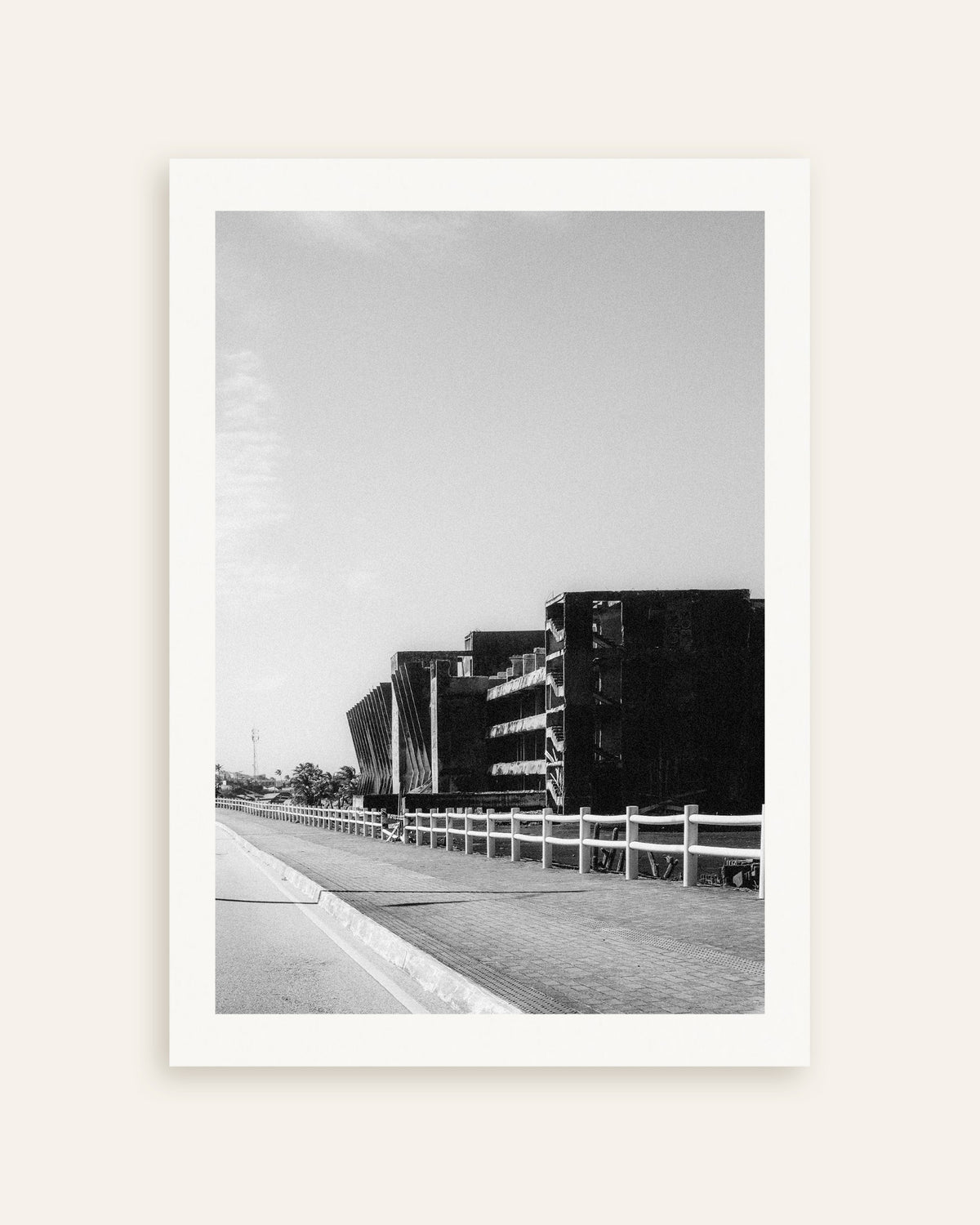 Poster of Concrete Ruin by the Road, thumbnail