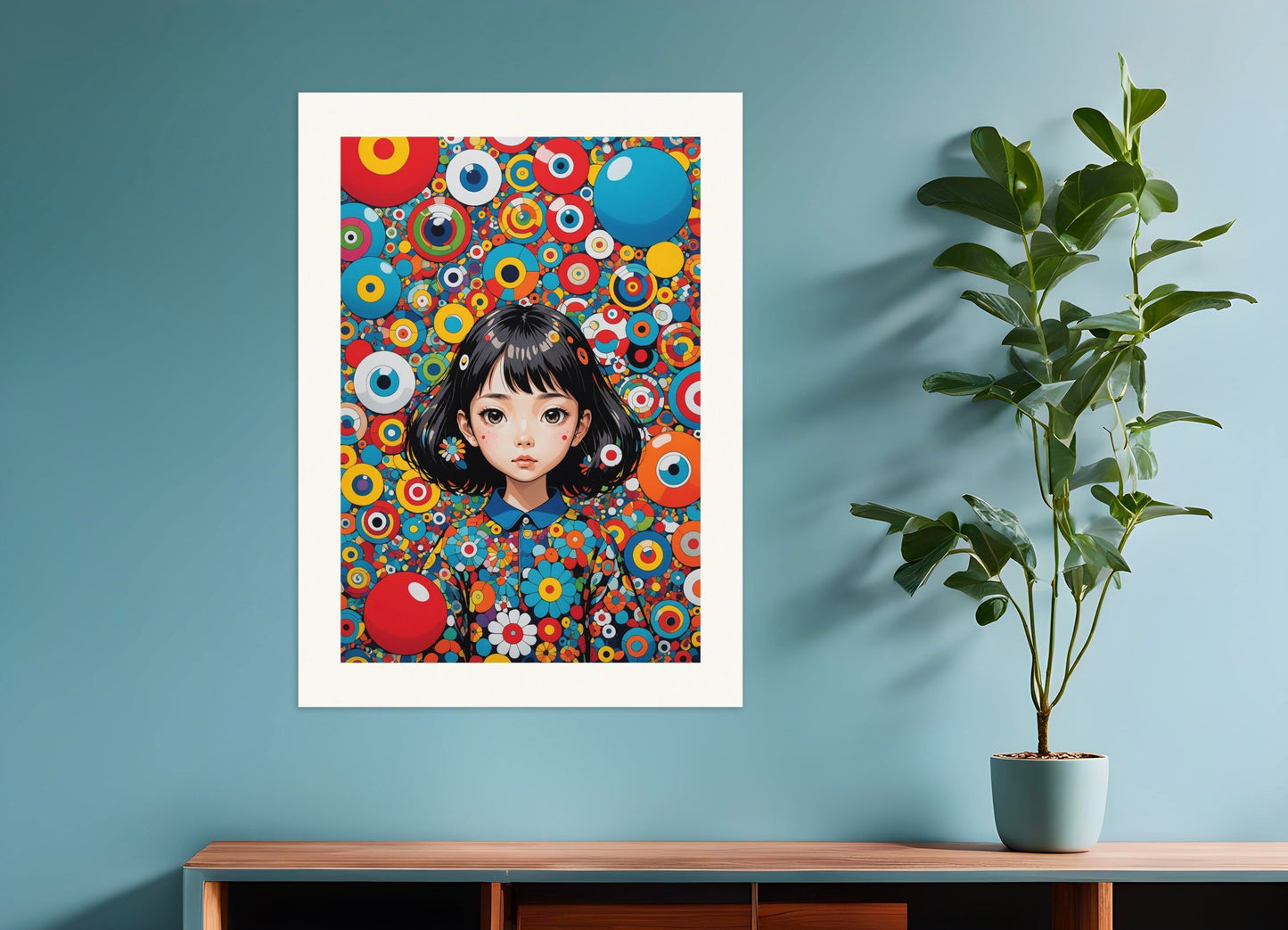 Poster of Contemporary Japanese kawaii artist