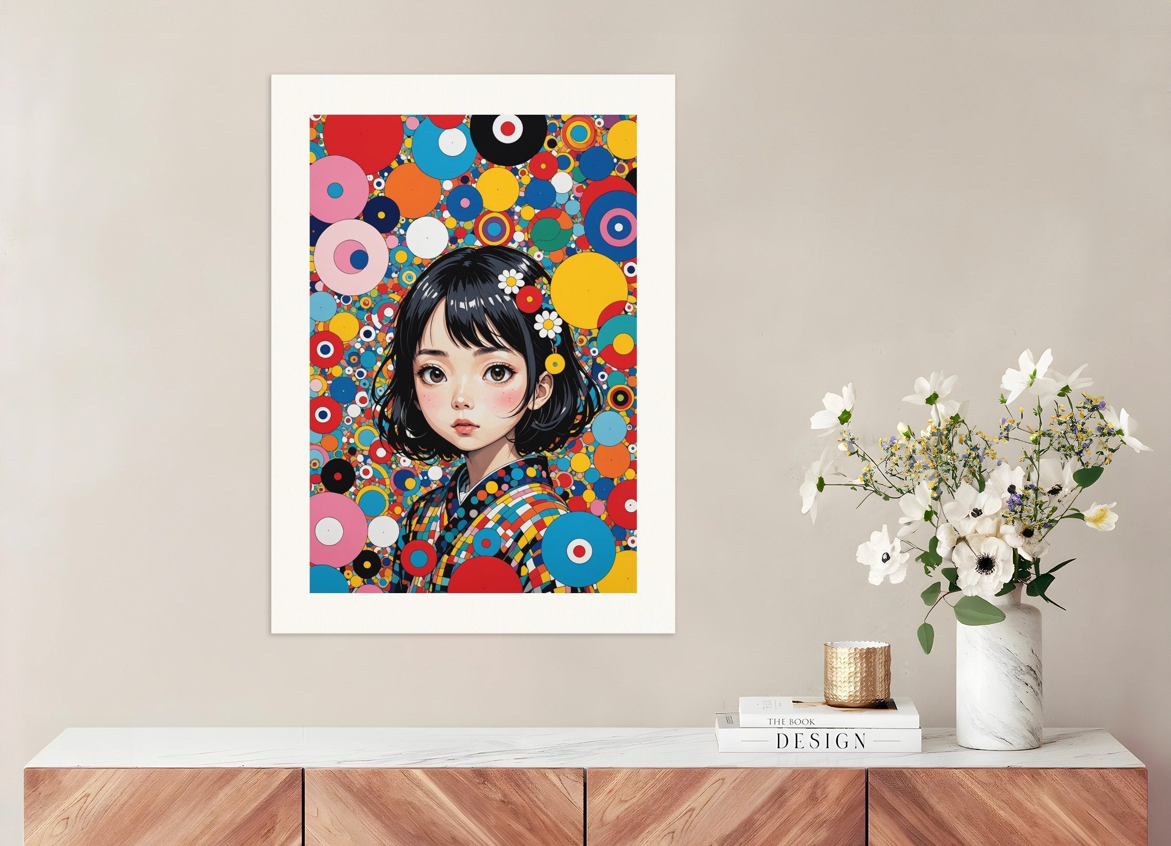 Poster of Contemporary Japanese kawaii artist