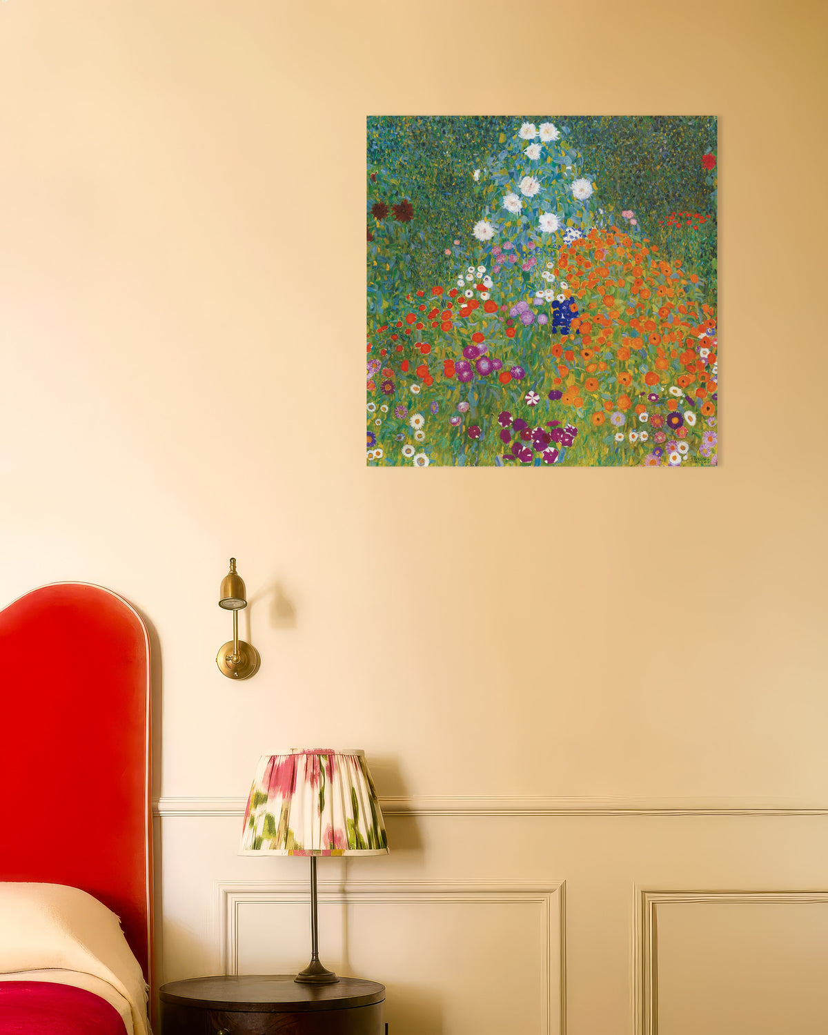 Plakat Bondehage (1905–1907) av Gustav Klimt