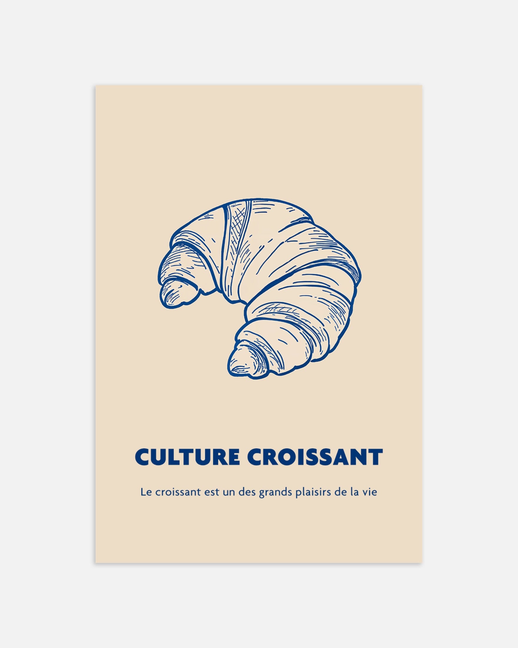 Poster: Croissant Culture - Bakery