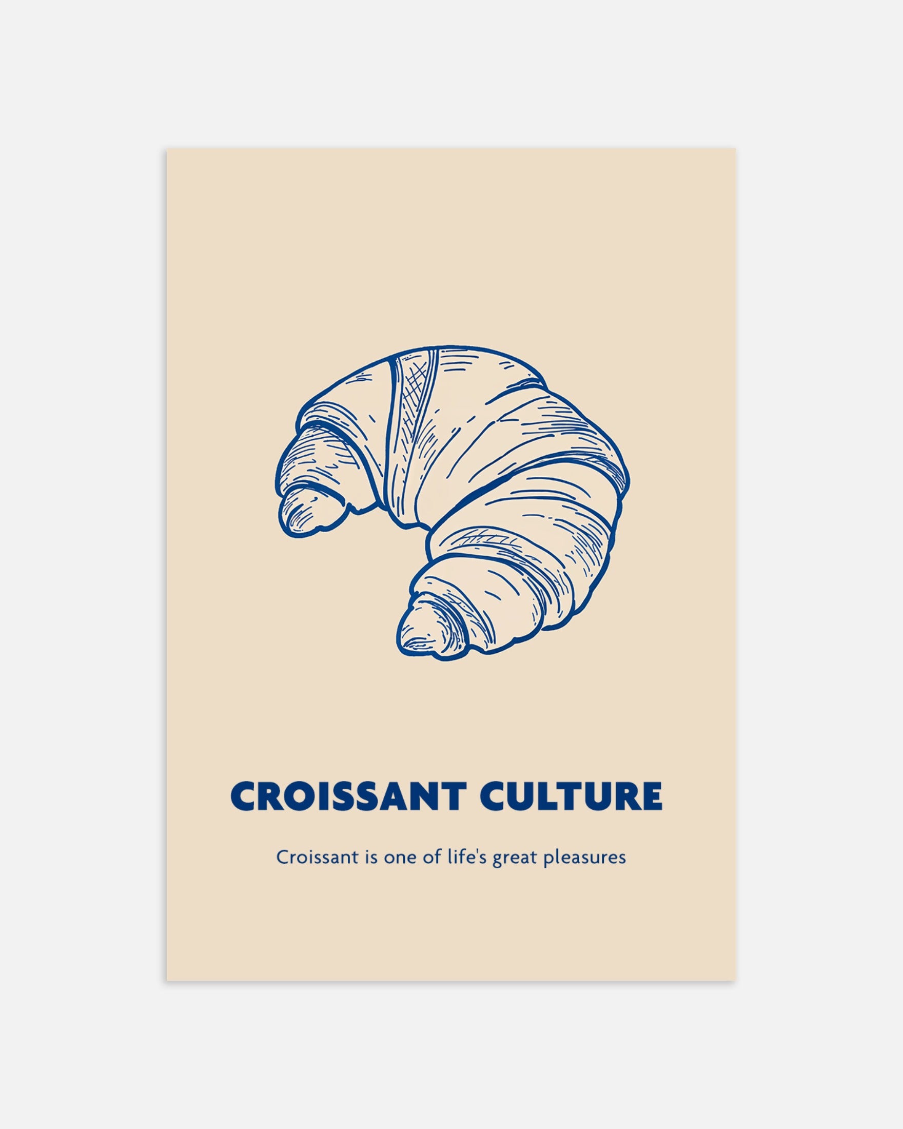 Poster: Croissant Culture - Bakery