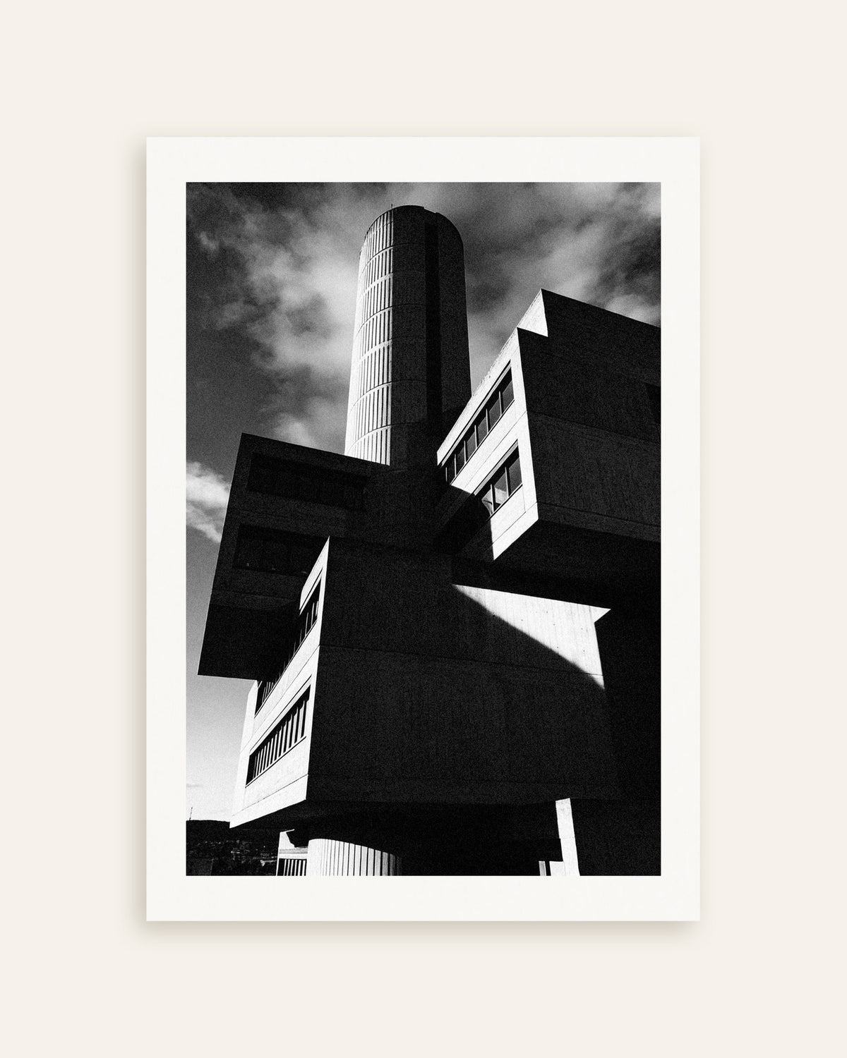Poster of Cylinder Tower and Floating Blocks, thumbnail