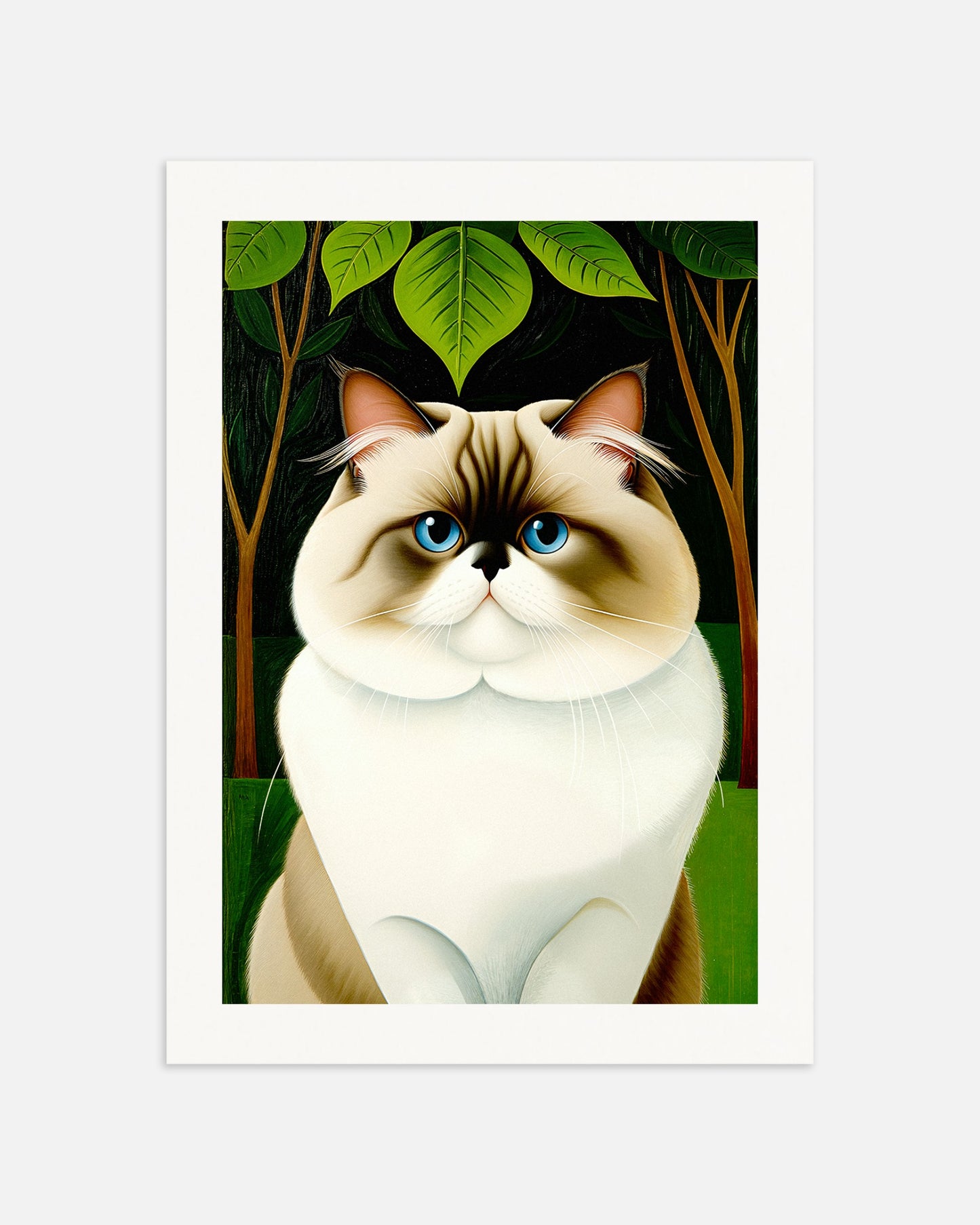 Poster: Portrait of a Persian Cat, none