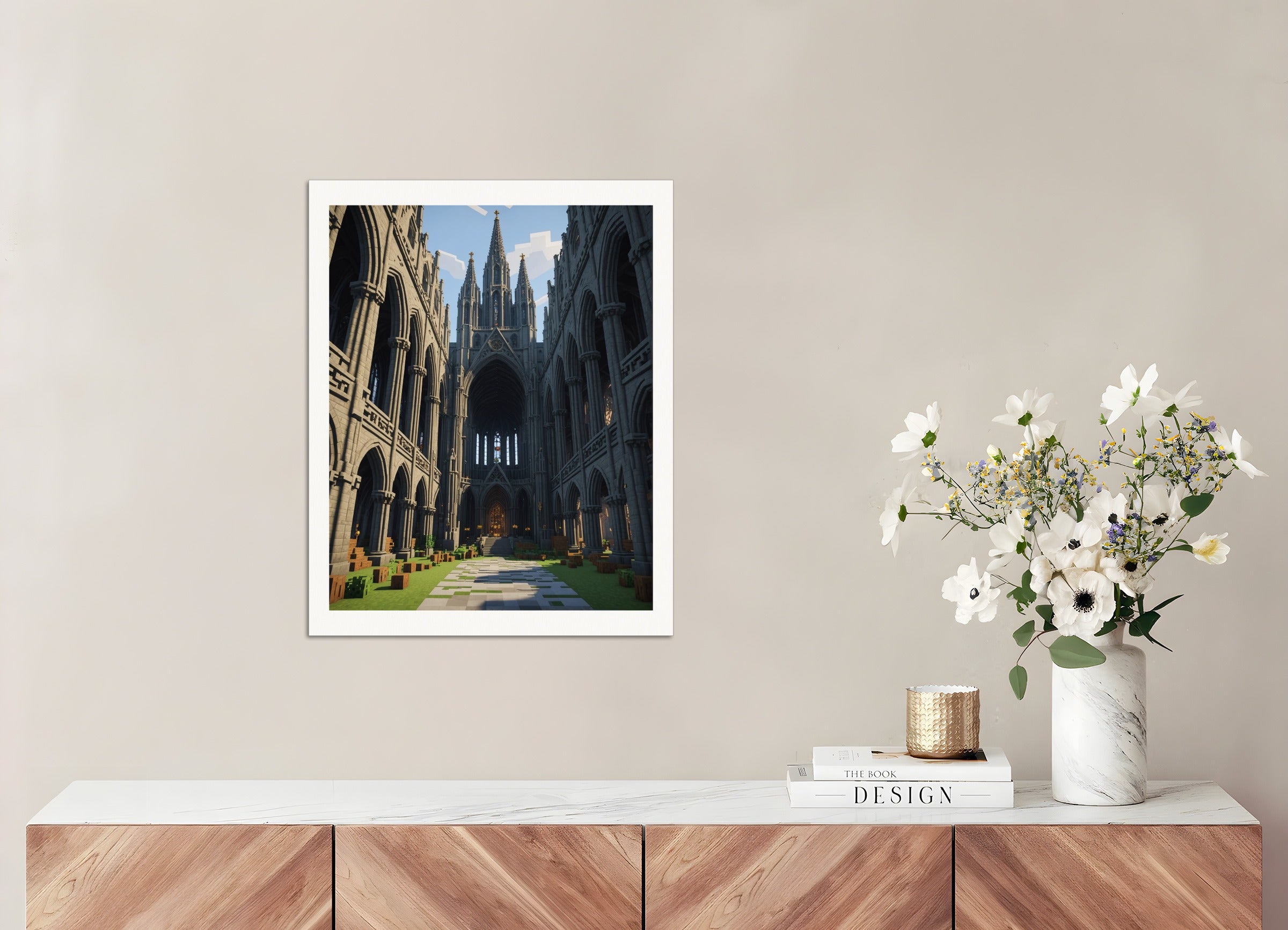 Poster: Minecraft, Cathedral